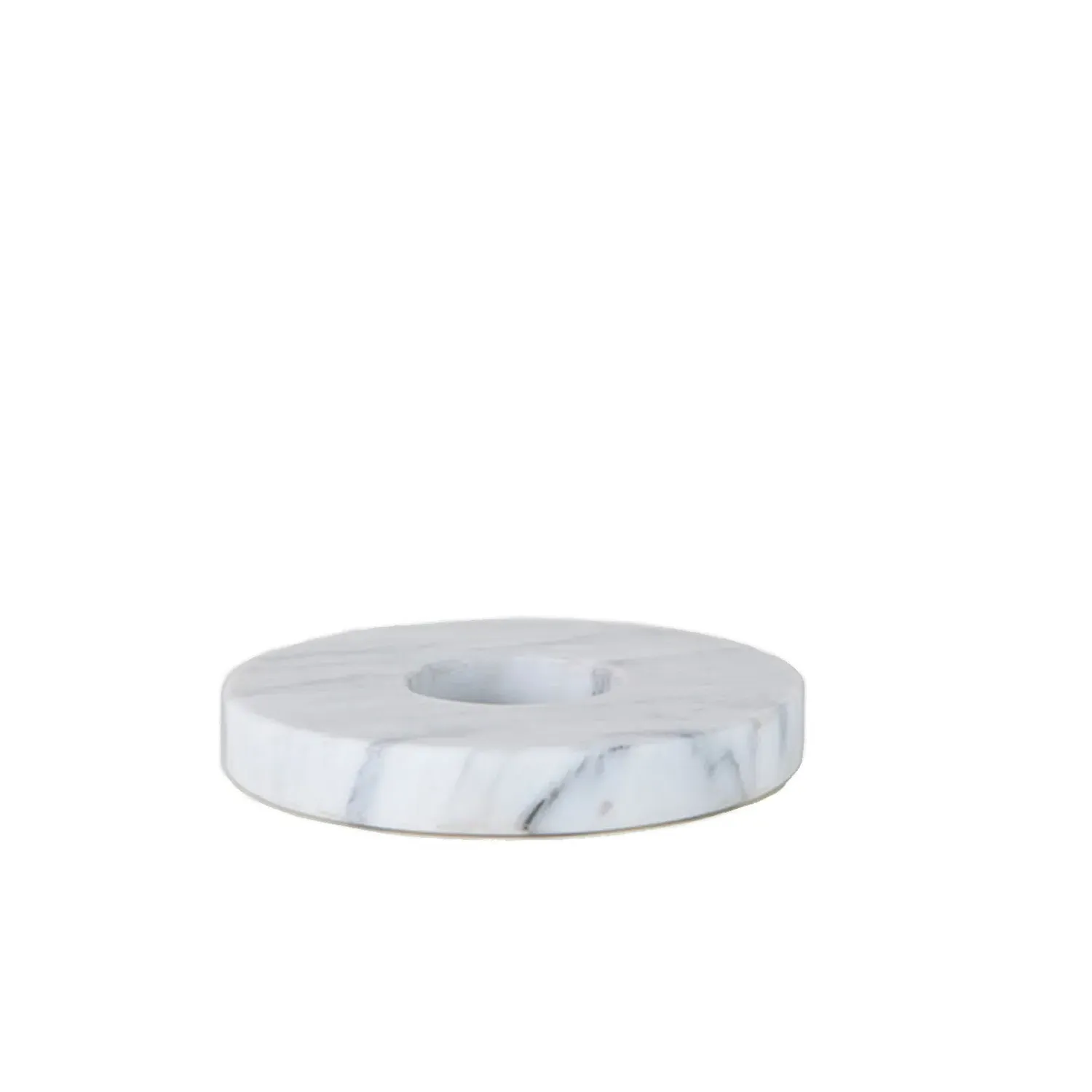 Teapot Stand - White, Marble image