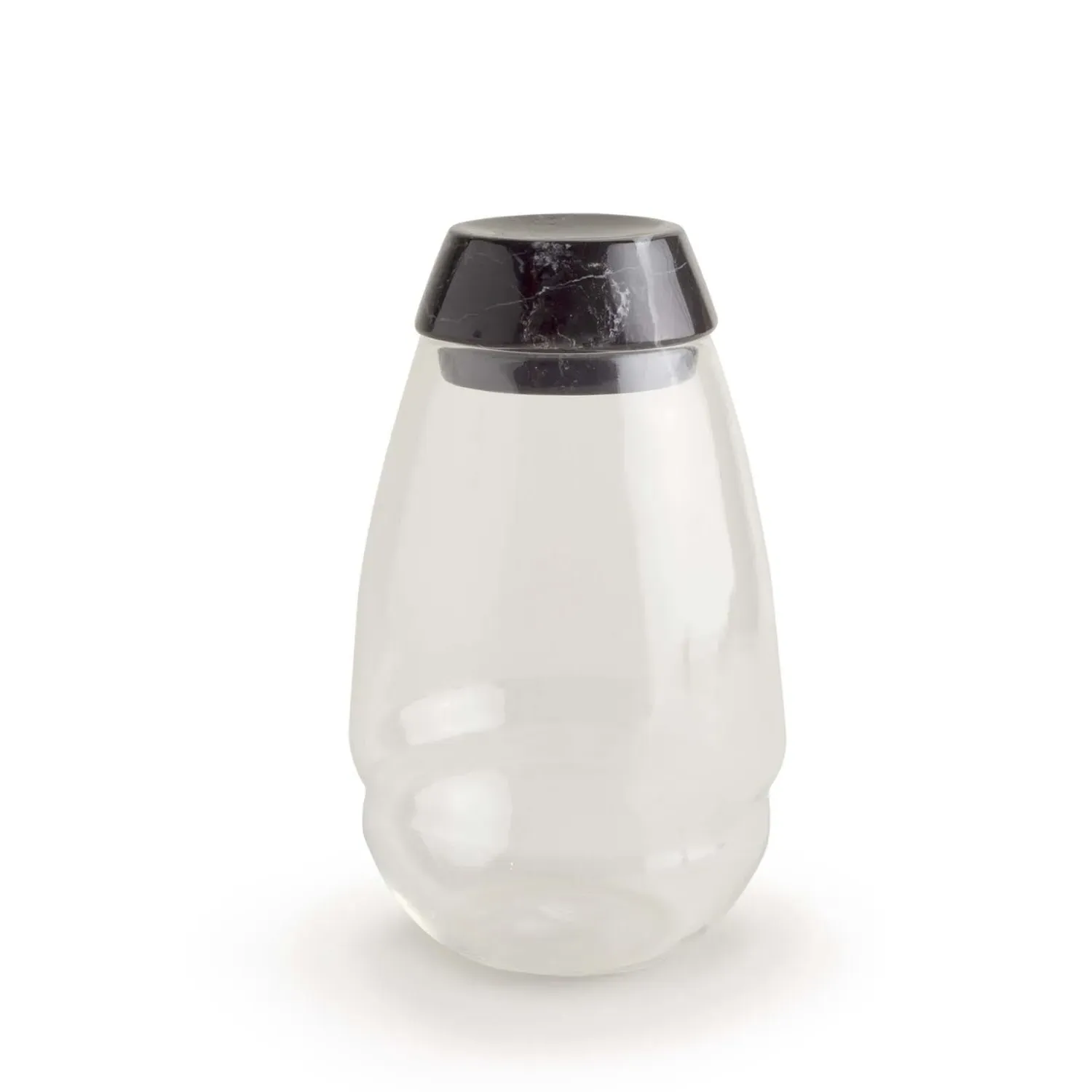 Vaina Water Pitcher - Black, Marble image