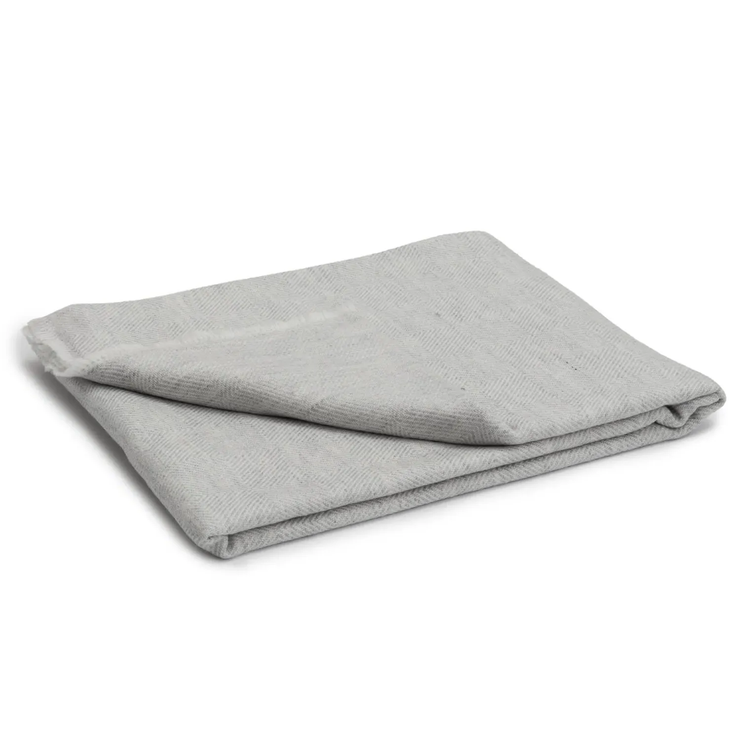 Diamond Burst Throw - Silver, Cashmere Blend