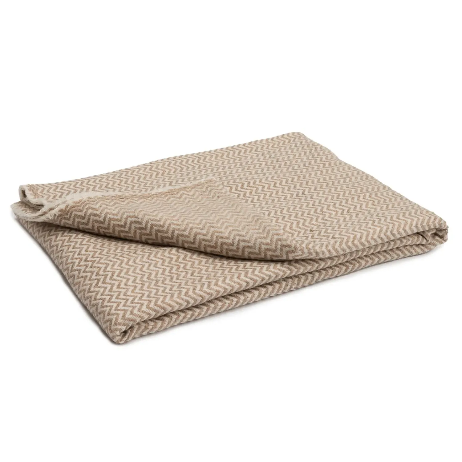 Zigzag Throw - Barley image