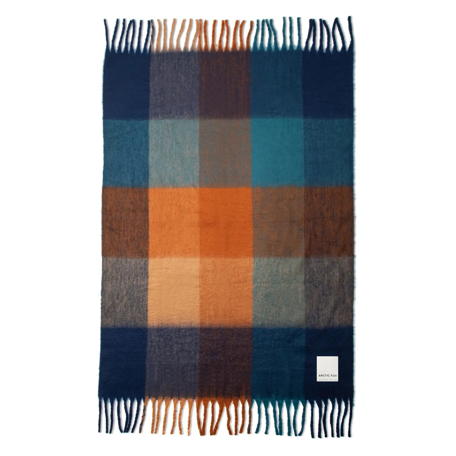 Reykjavik Throw - Blue, Recycled Polyester image