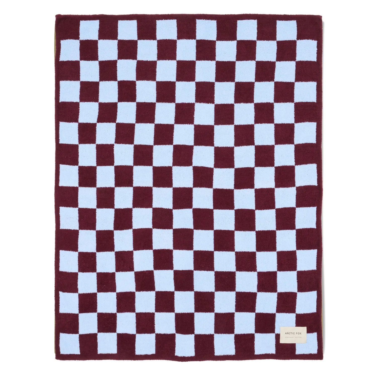 Teddy Throw - Blue, Recycled Polyester image