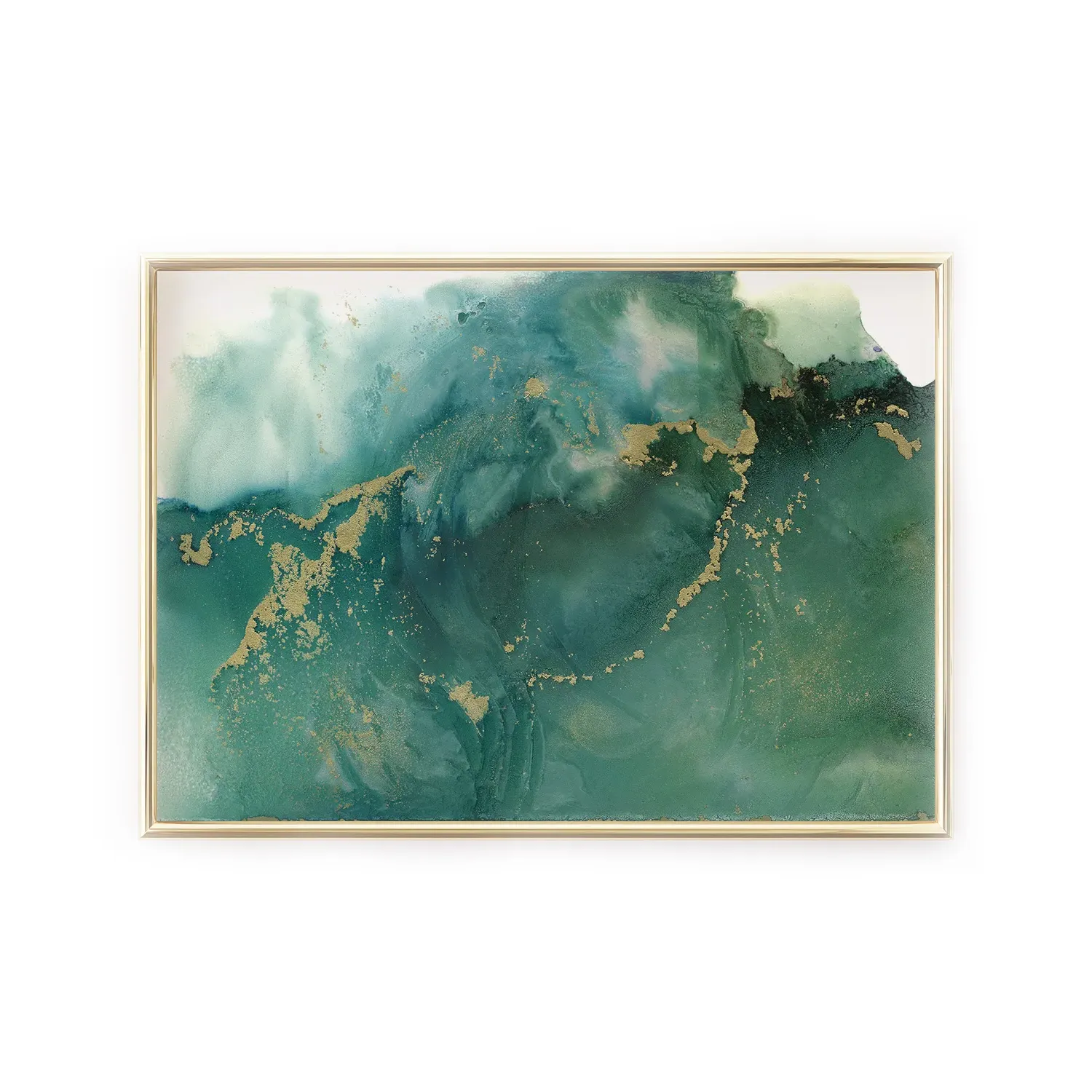 Blue Maelstrom A1 Fine Art Print - Blue image