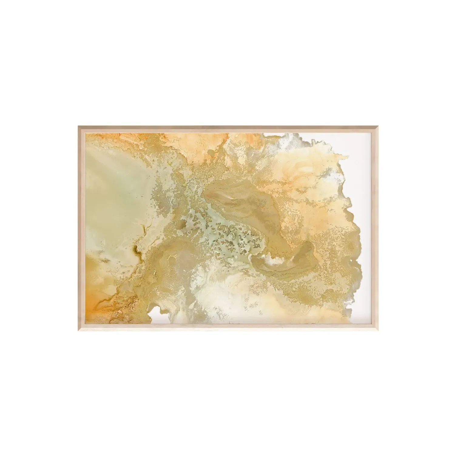 Clay Large Horizontal Fine Art Print - Yellow image