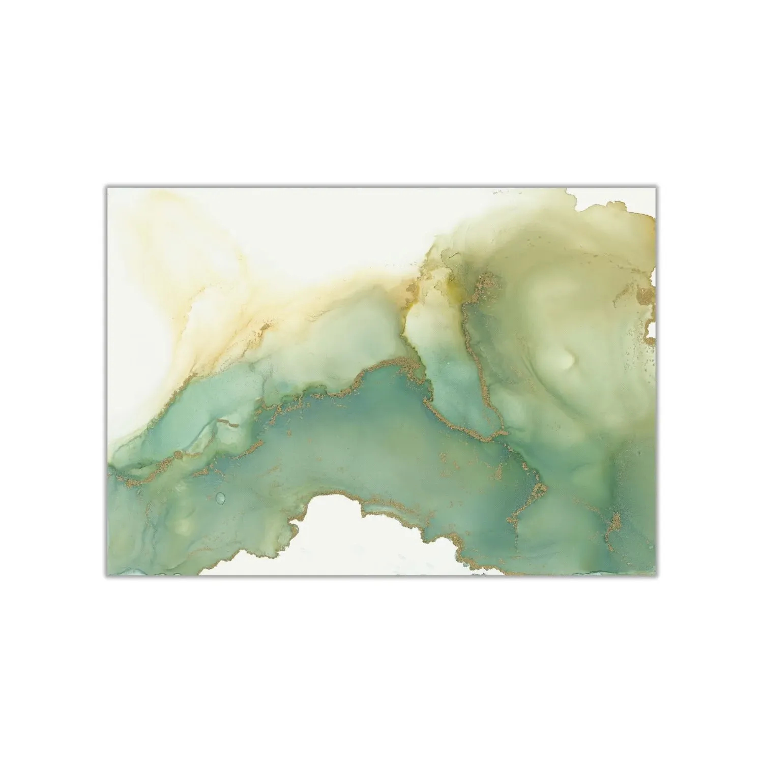 Green Hope A1 Fine Art Print - Green