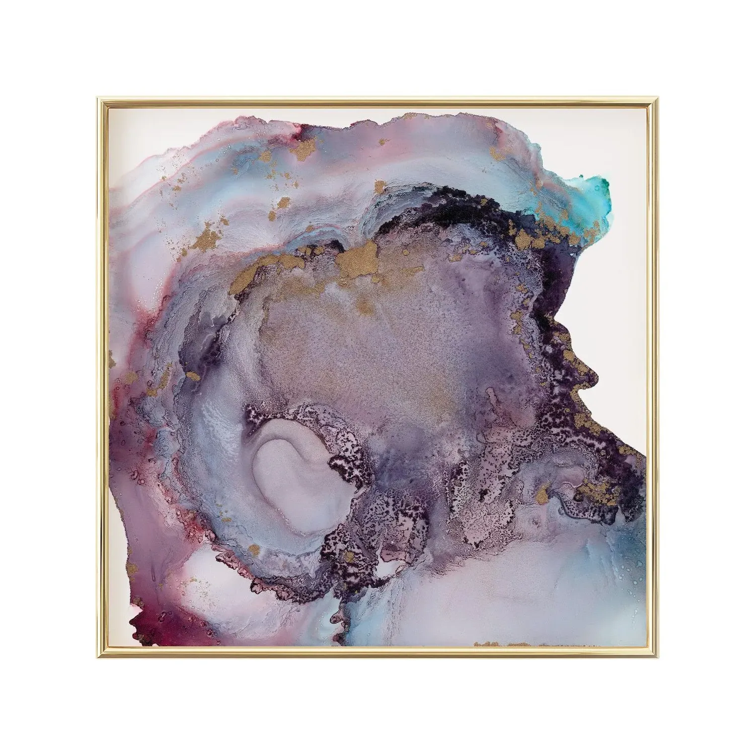 Igneous 1 Medium Fine Art Print - White