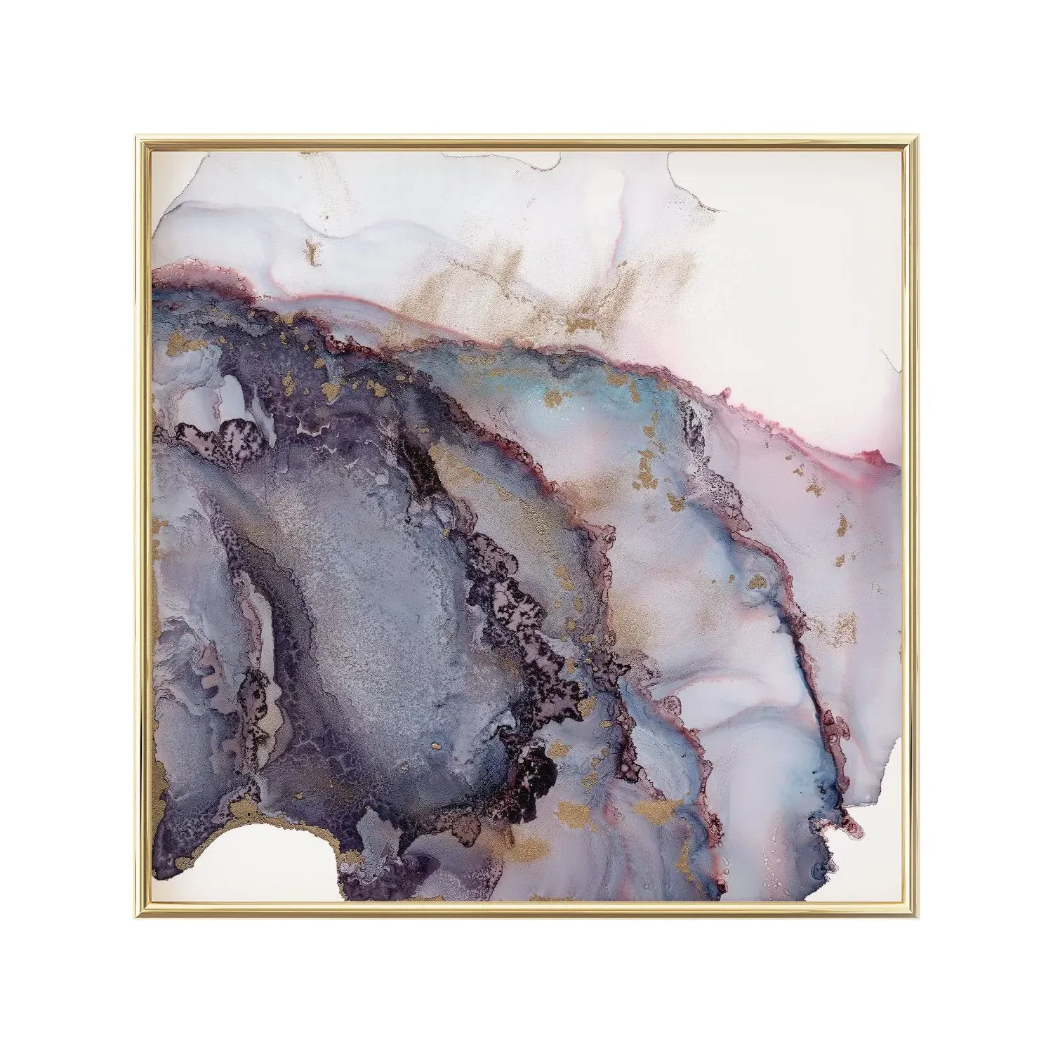 Igneous 2 Medium Fine Art Print - White