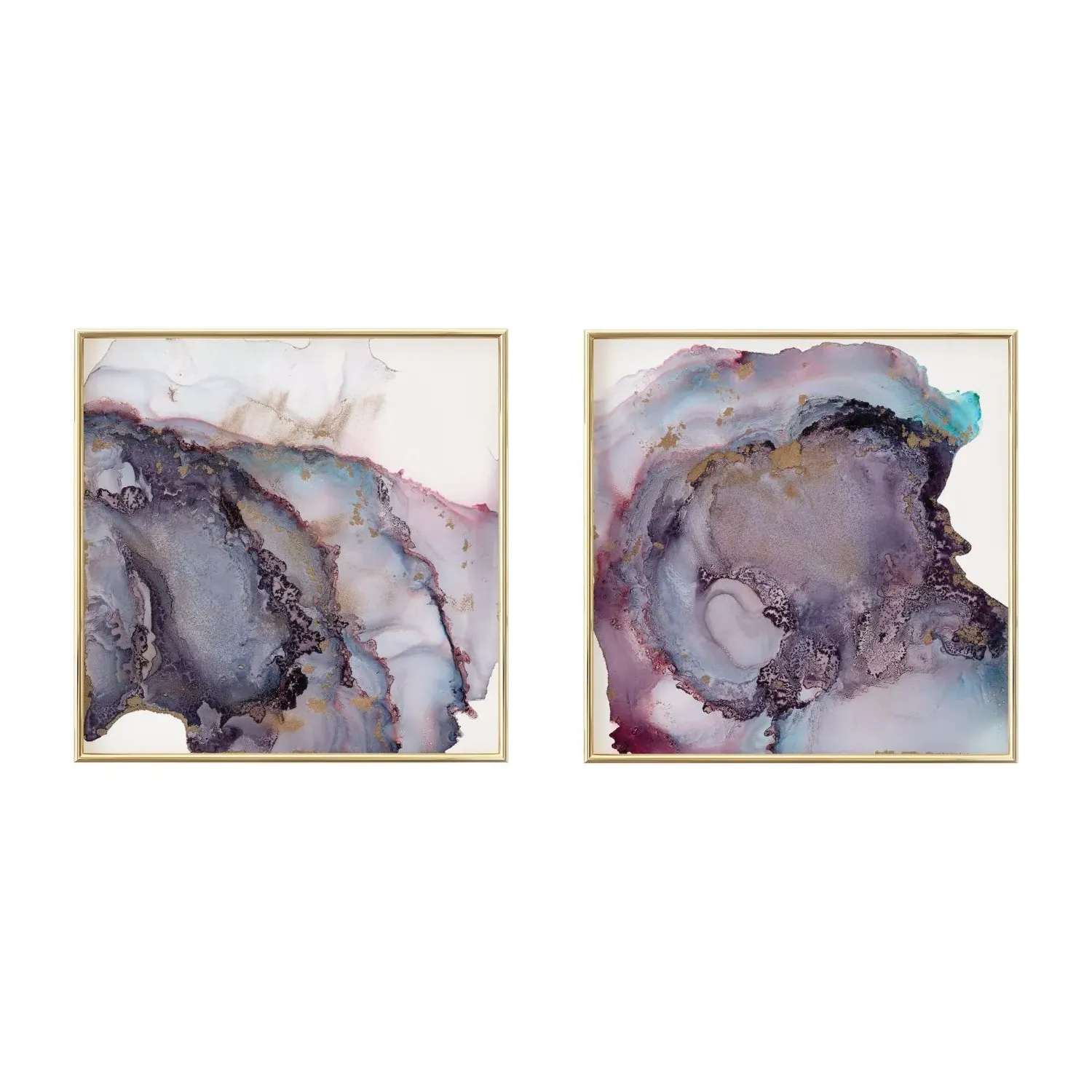 Igneous Medium Fine Art Print Pair - White