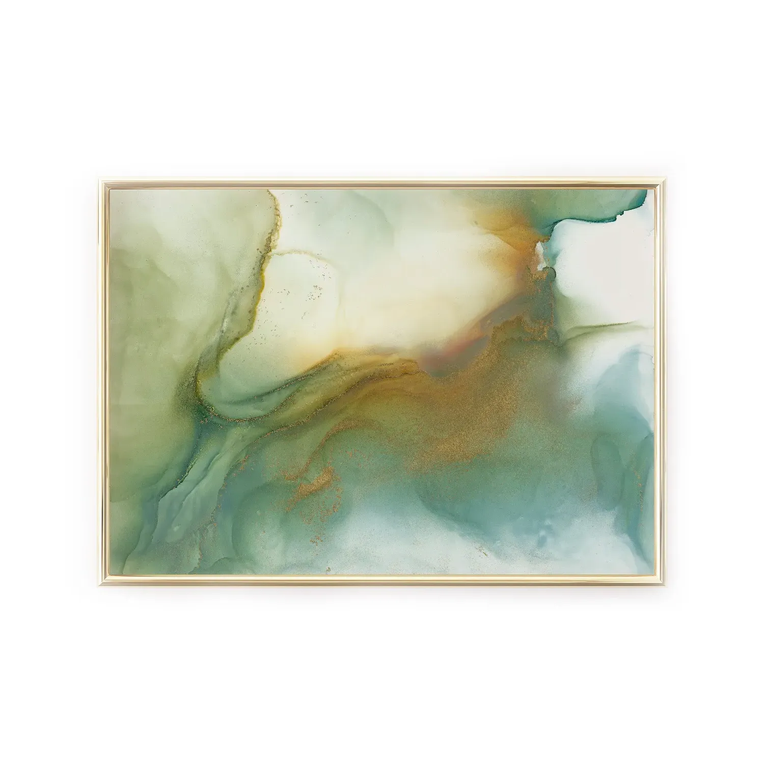 Love A4 Fine Art Print - Green