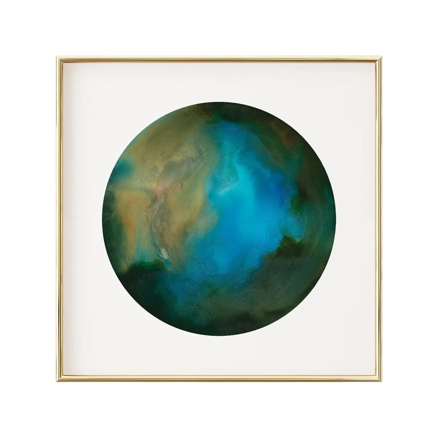 Oasis Medium Fine Art Print - Blue