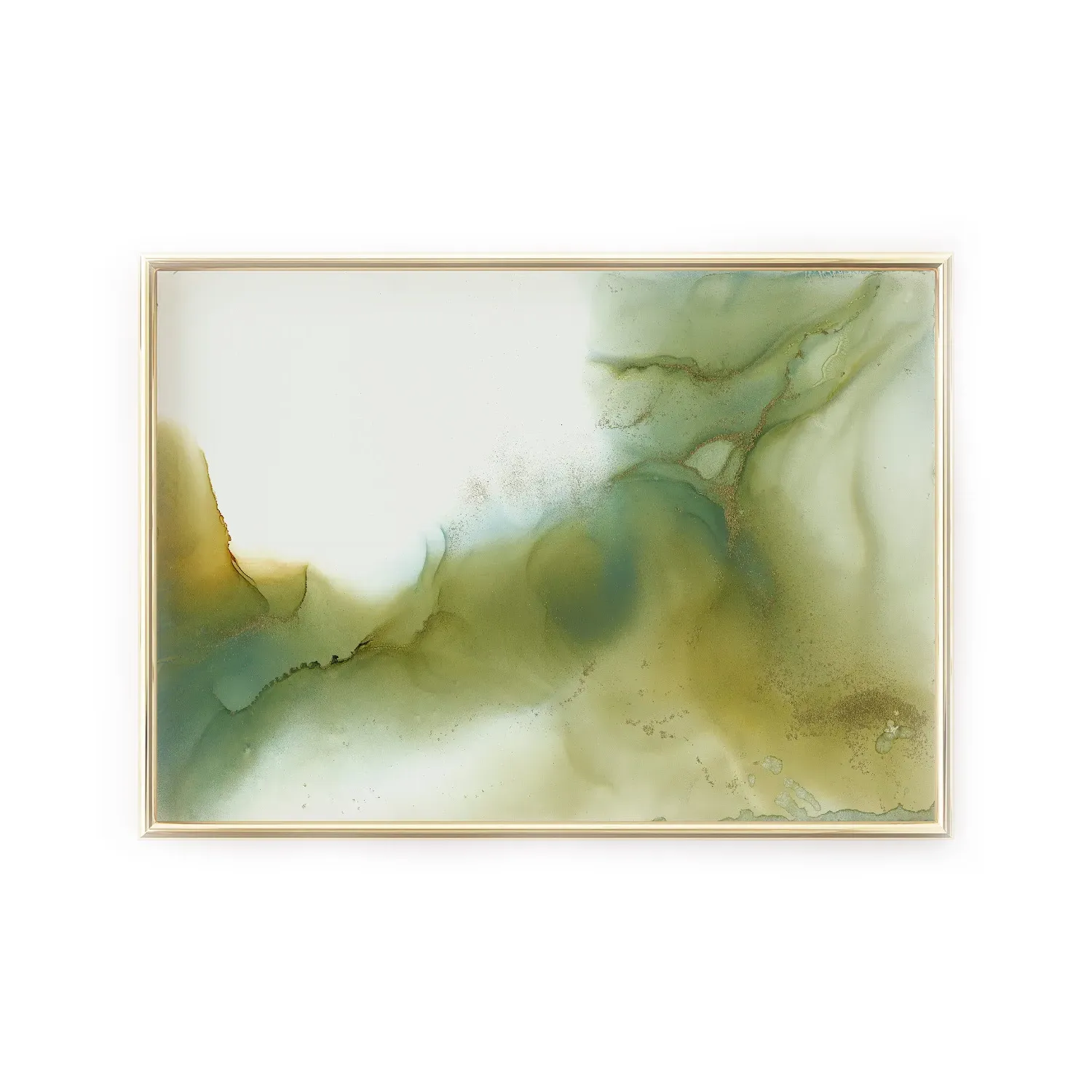 Patience A4 Fine Art Print - Green