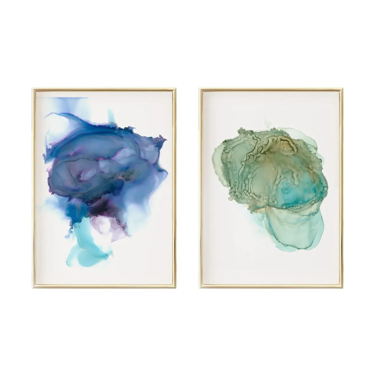 Wonder & Order Fine Art Print Pair - Blue, Green image