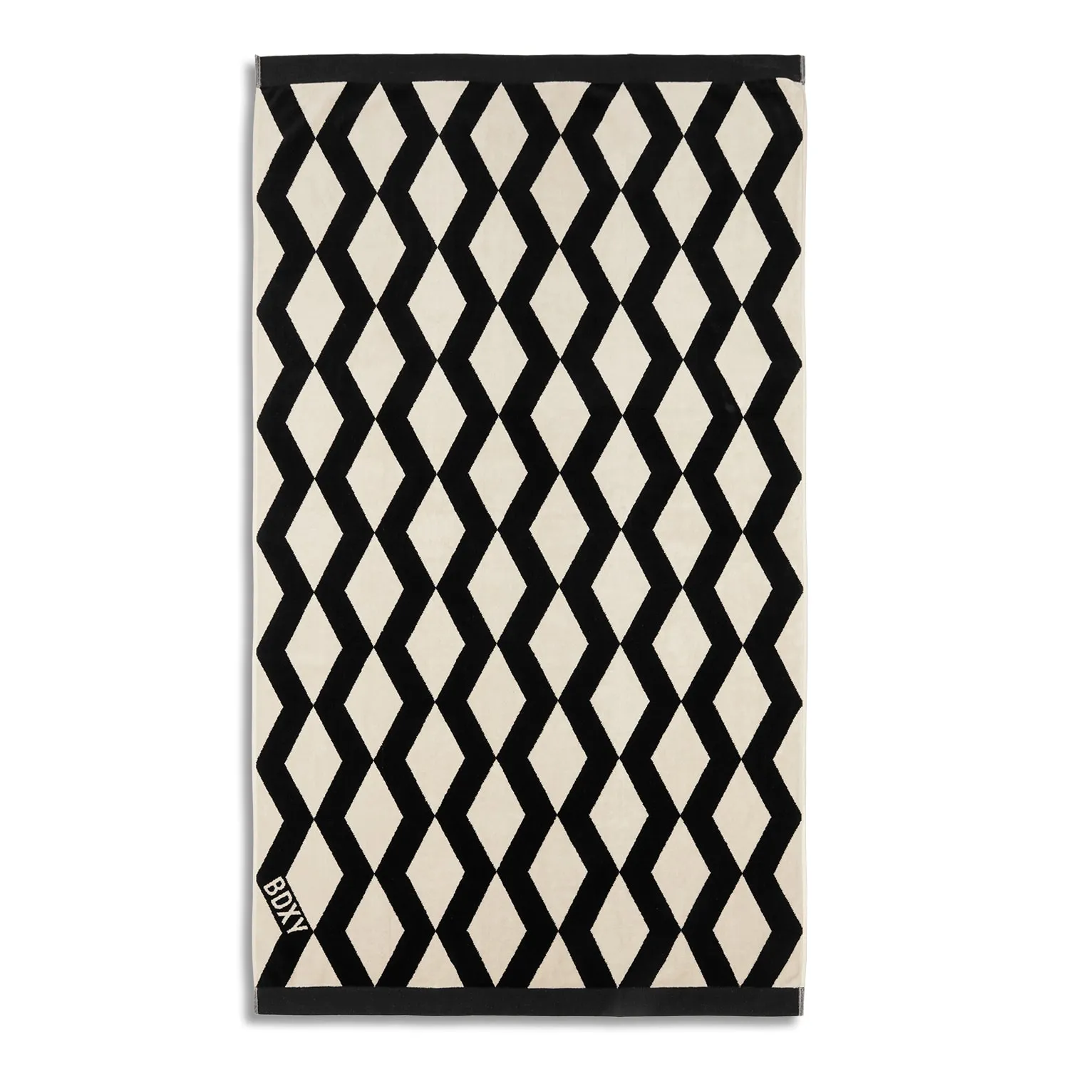 The Wrap Towel - Black, Cotton image