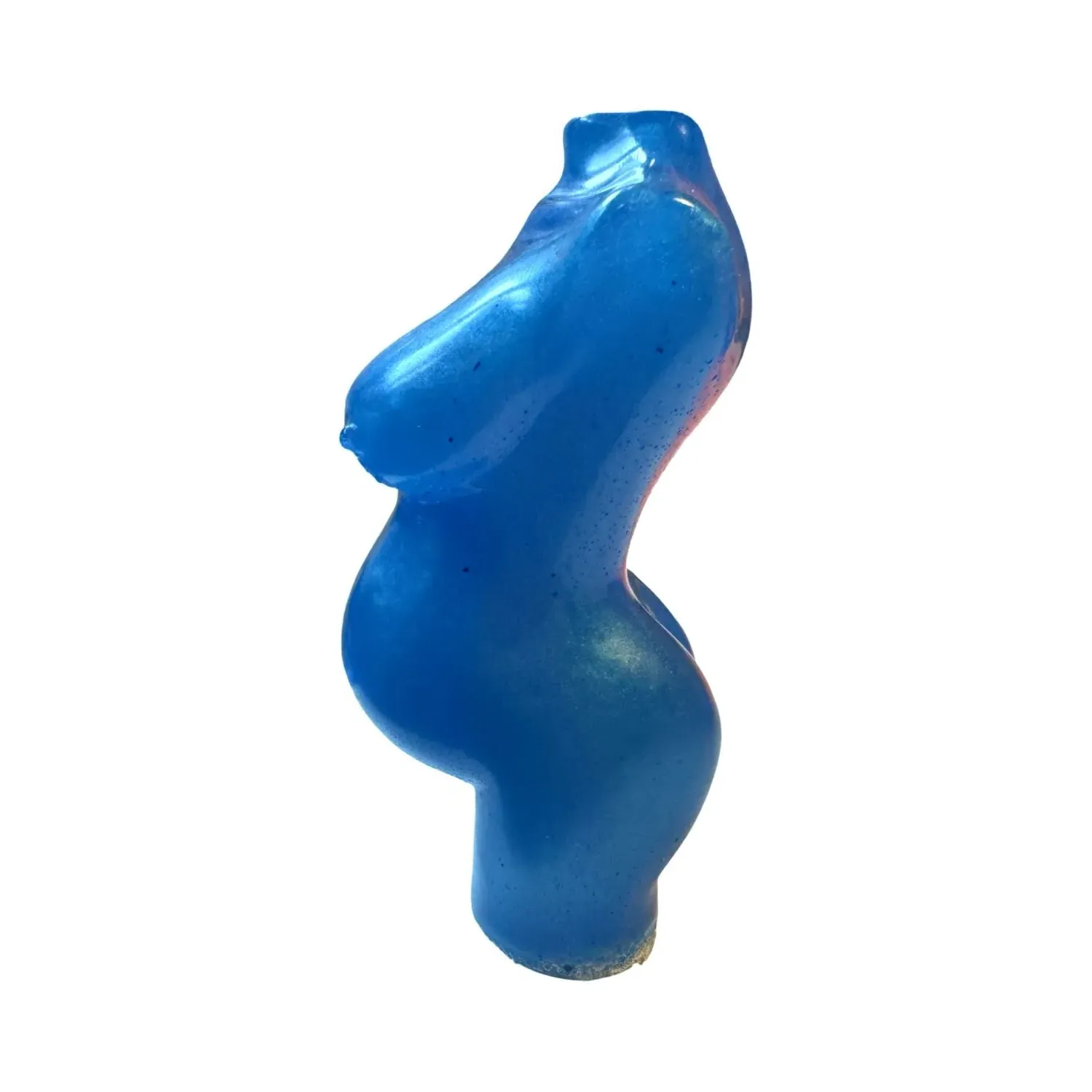 Pregnant Lady Bust - Blue