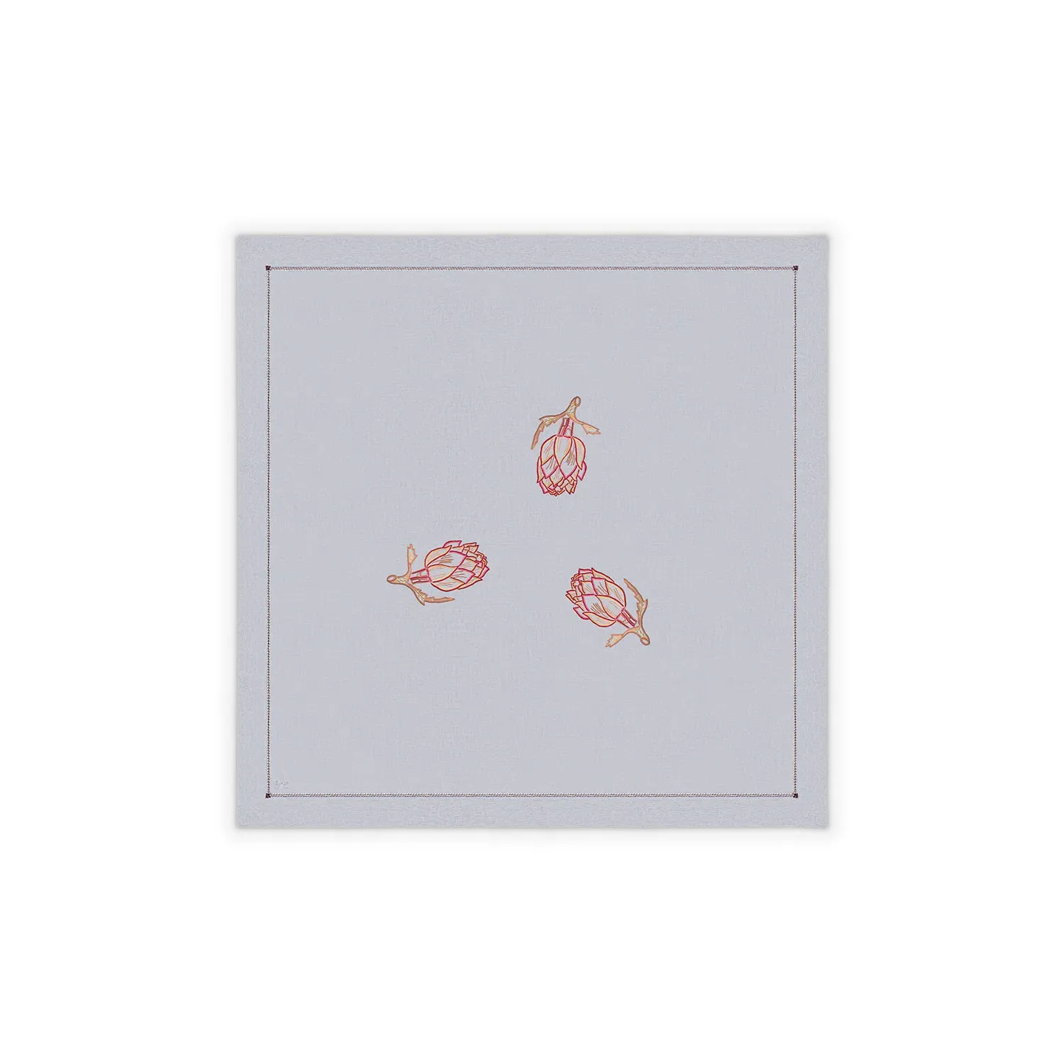 Alcachofra Small Tablecloth - Grey, Linen