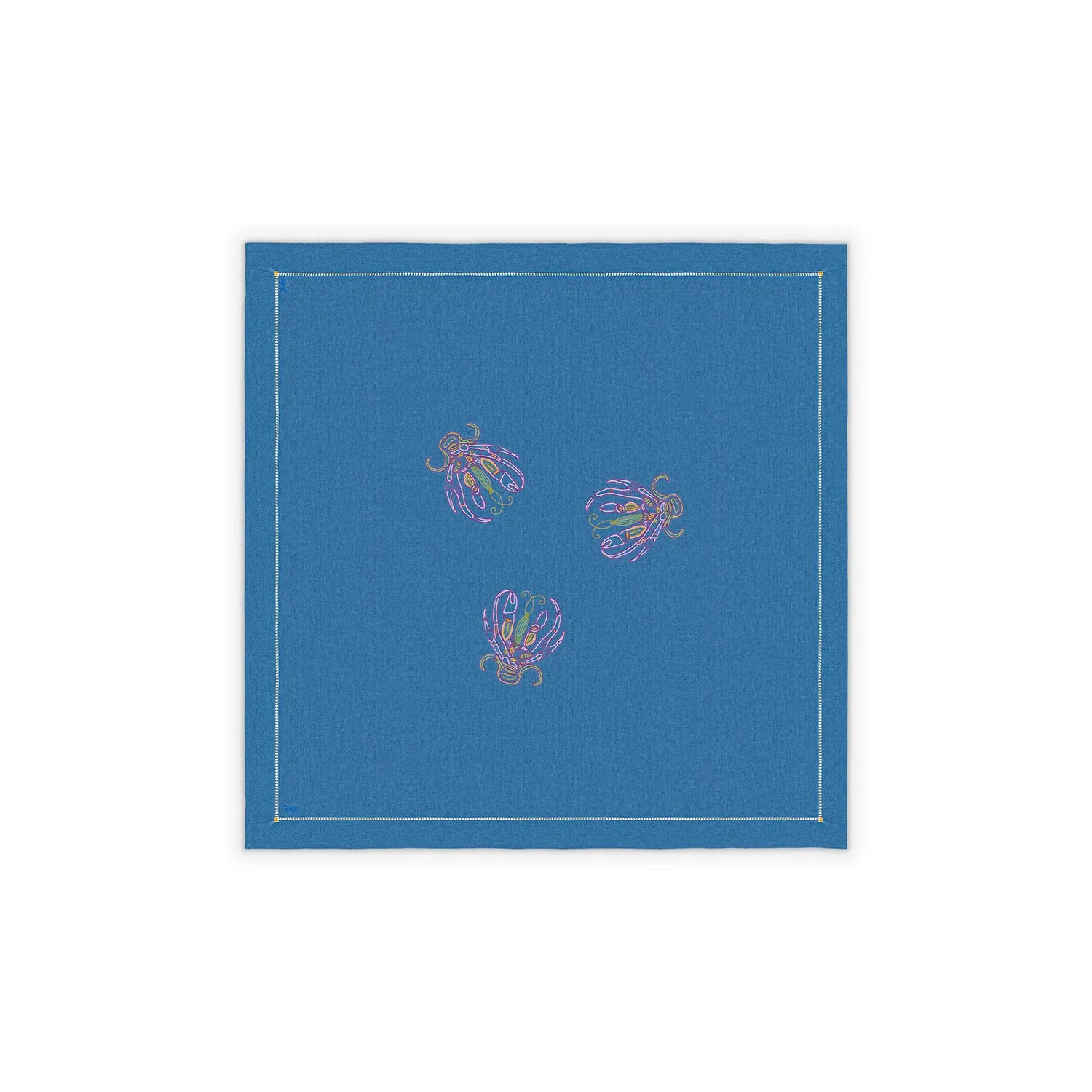 Lagosta Small Tablecloth - Blue, Linen image