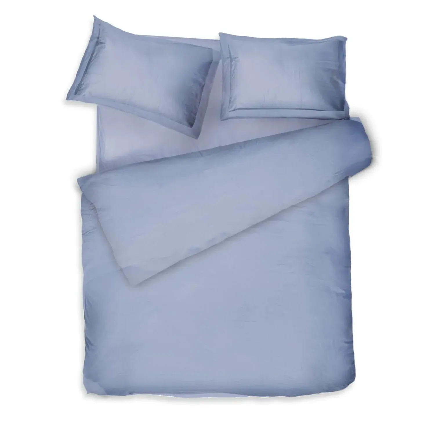 Cotton Bedding Set - Blue