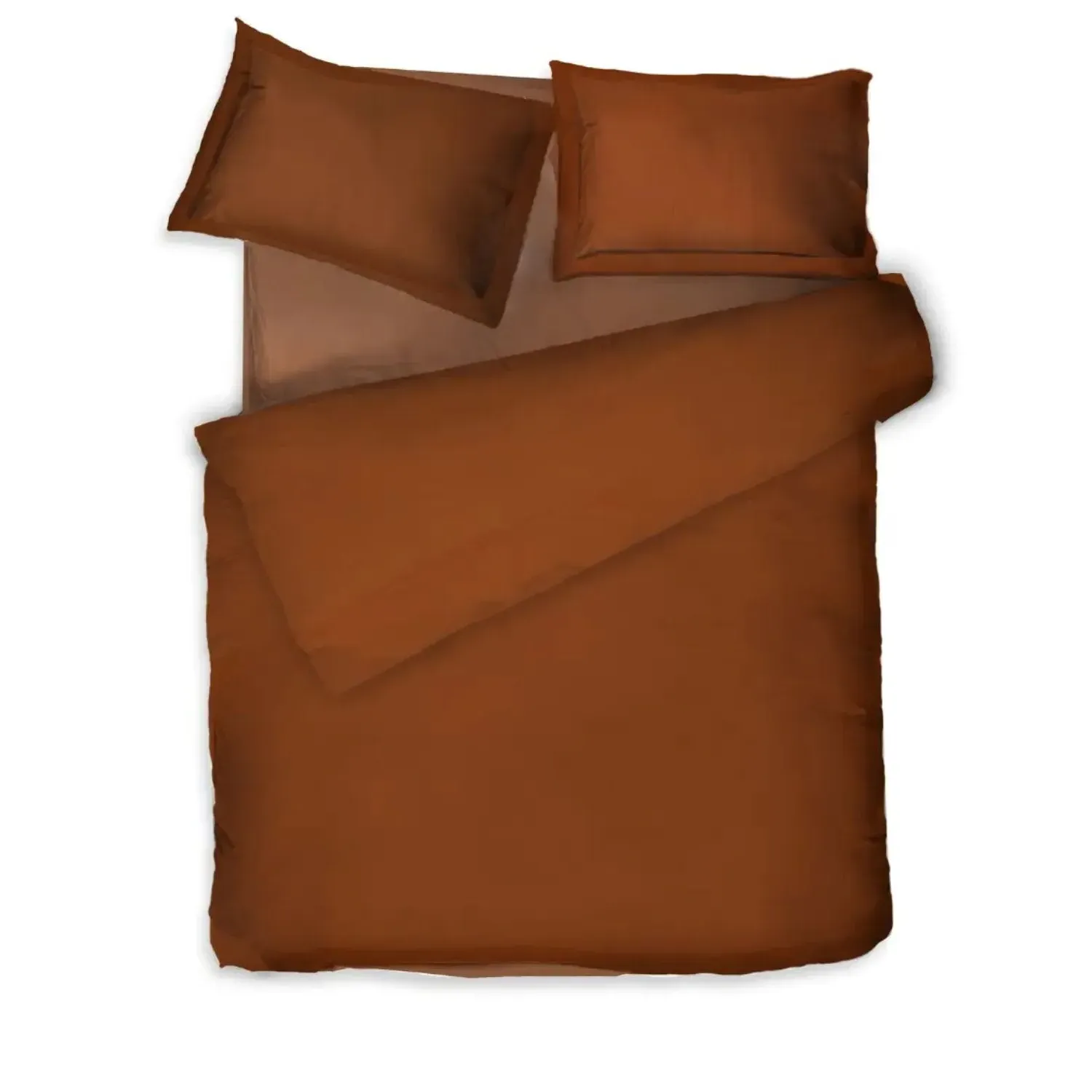 Cotton Bedding Set - Orange