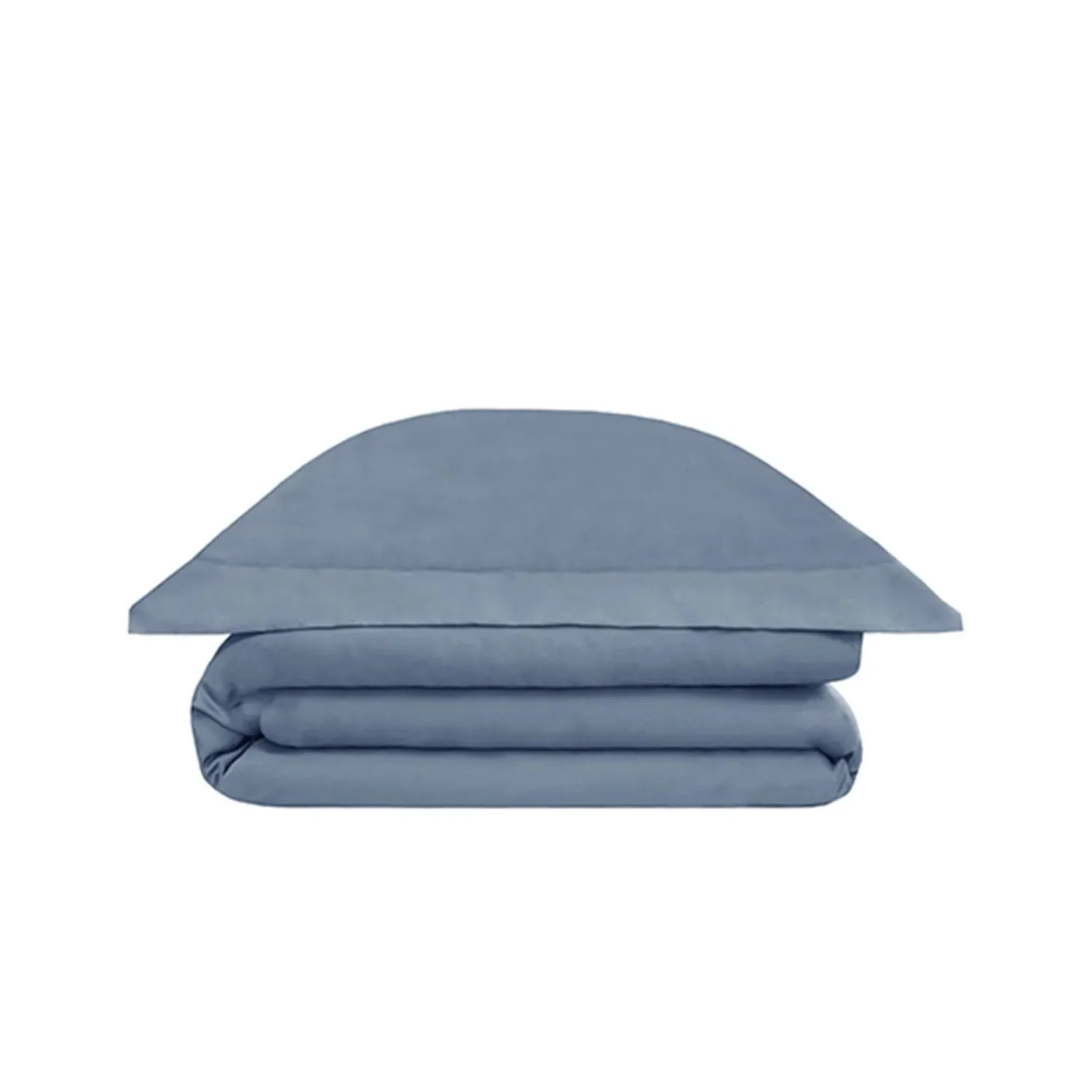 Cotton Bedding Set - Silver Blue