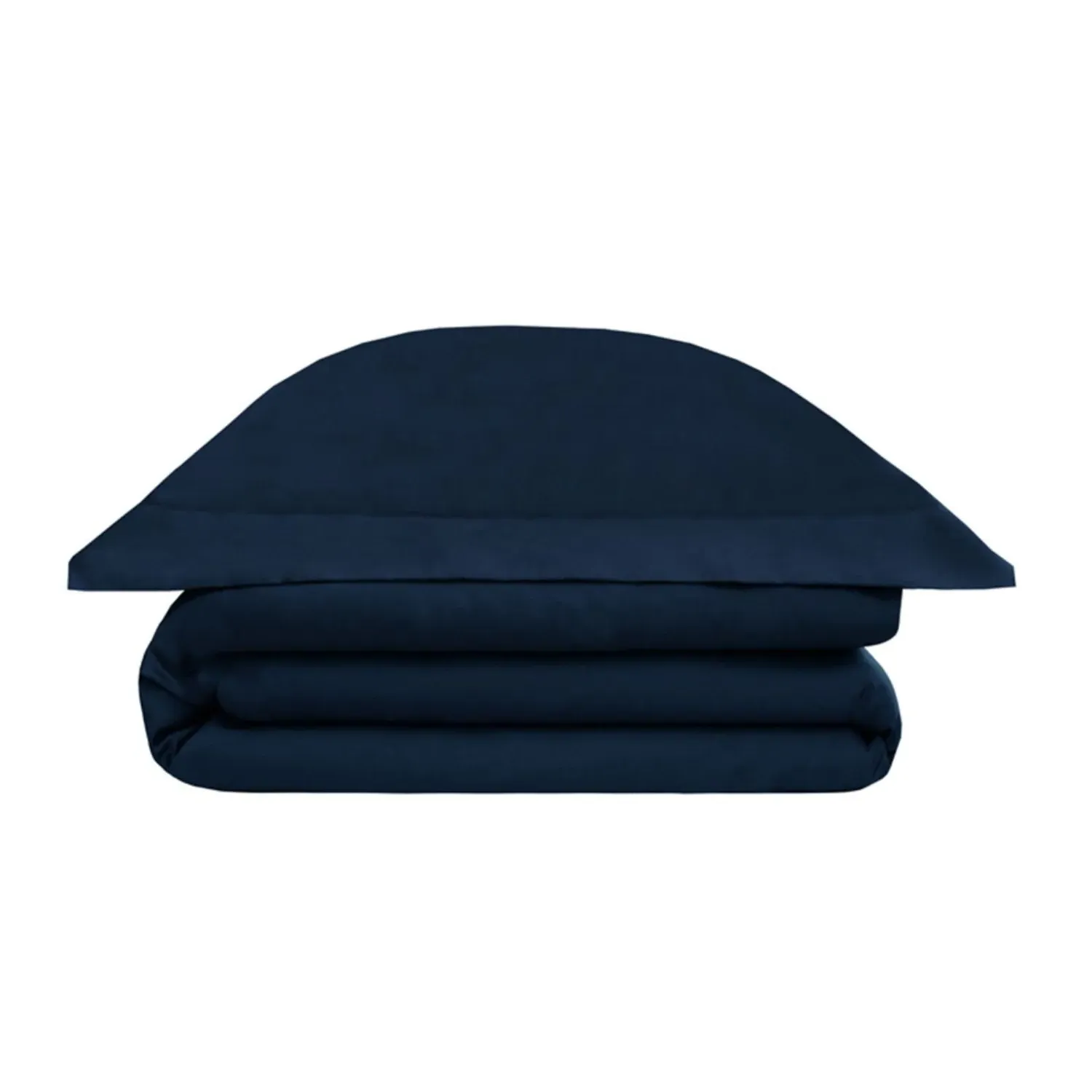 Double Cotton Bedding Set Solid - Blue, Sateen