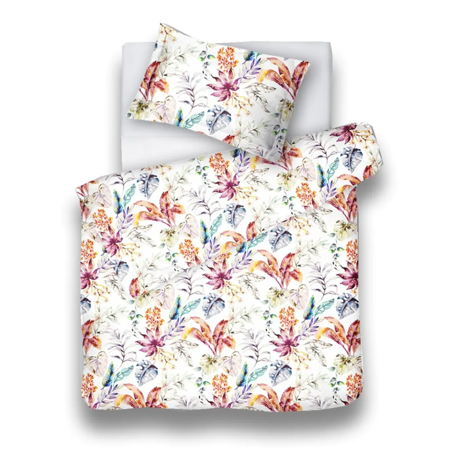 Flora Costera Dance UK Single Bedding Set - White, Cotton image