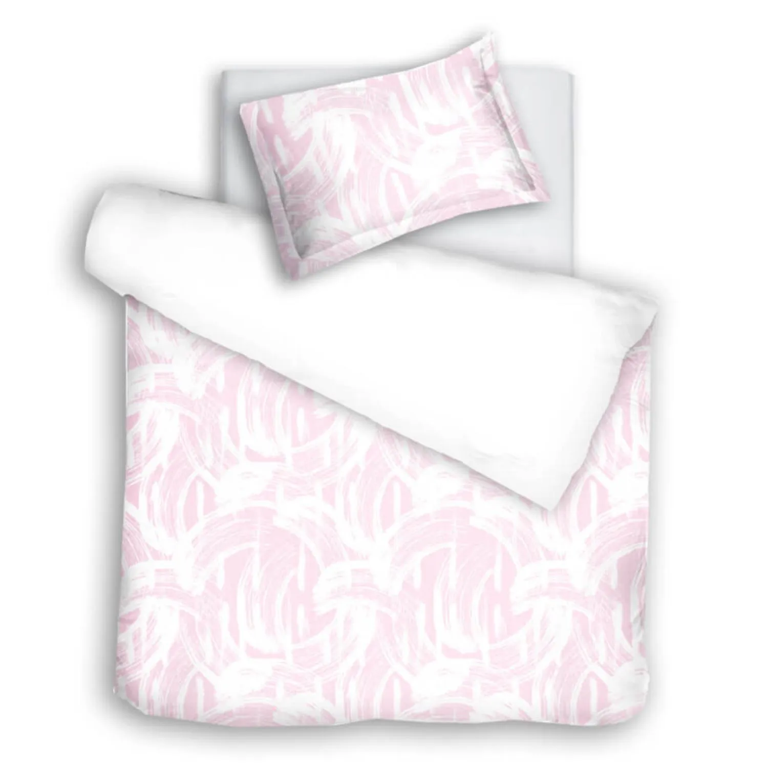 Jazz Single Bedding Set - Pink, Cotton Sateen
