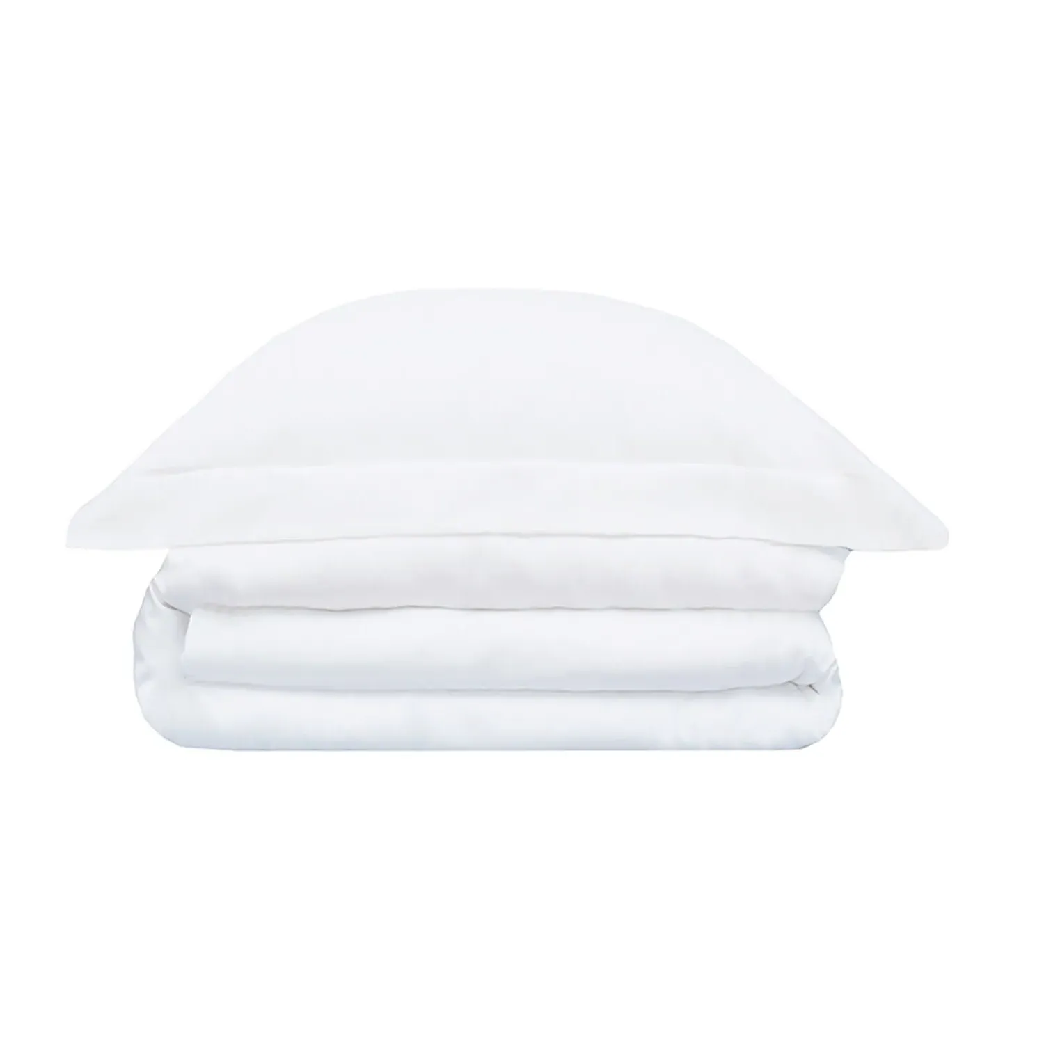 King Size Sateen Bed Linen Set - White