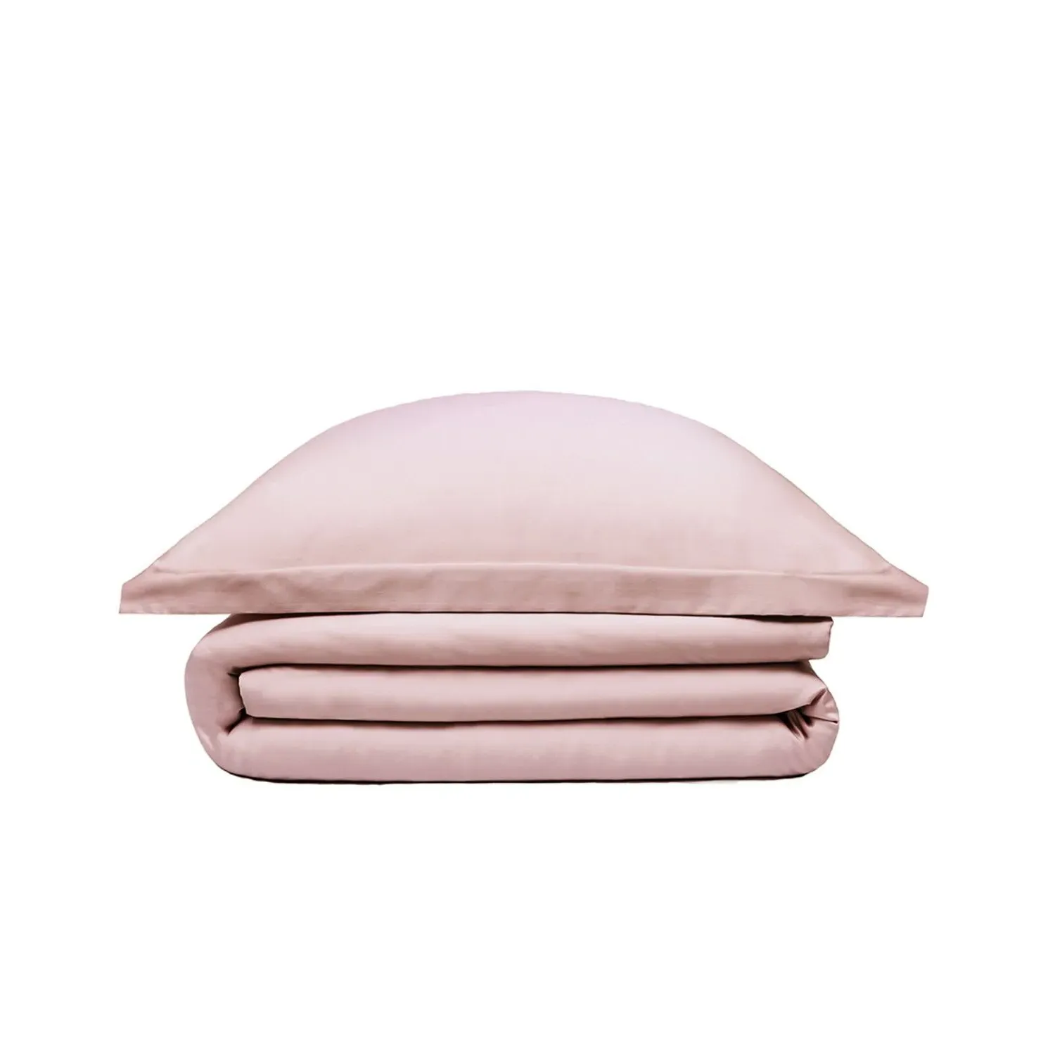 Rose Quartz Single Bedding Set - Pink, Cotton image