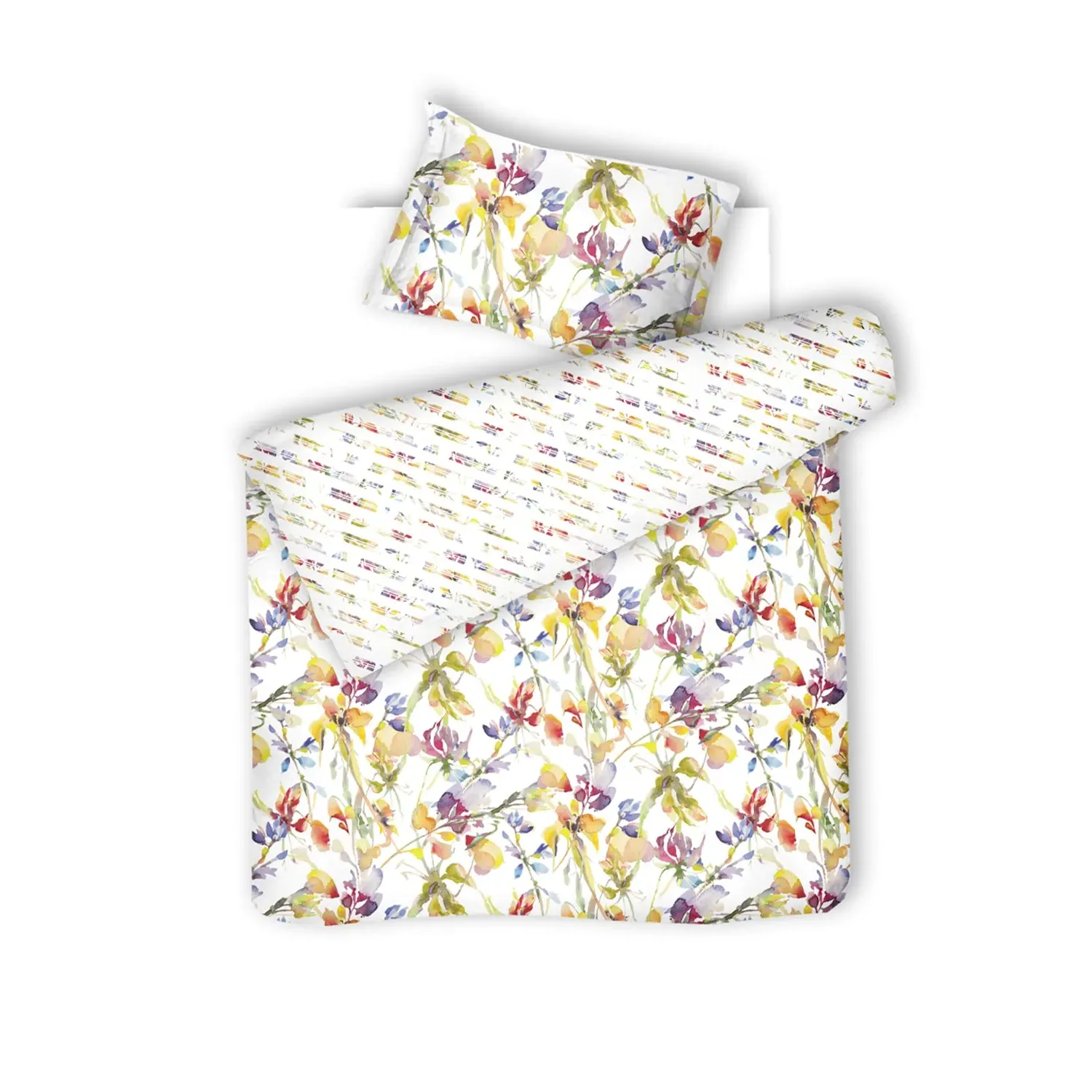 Single Sateen Bed Linen Set - White