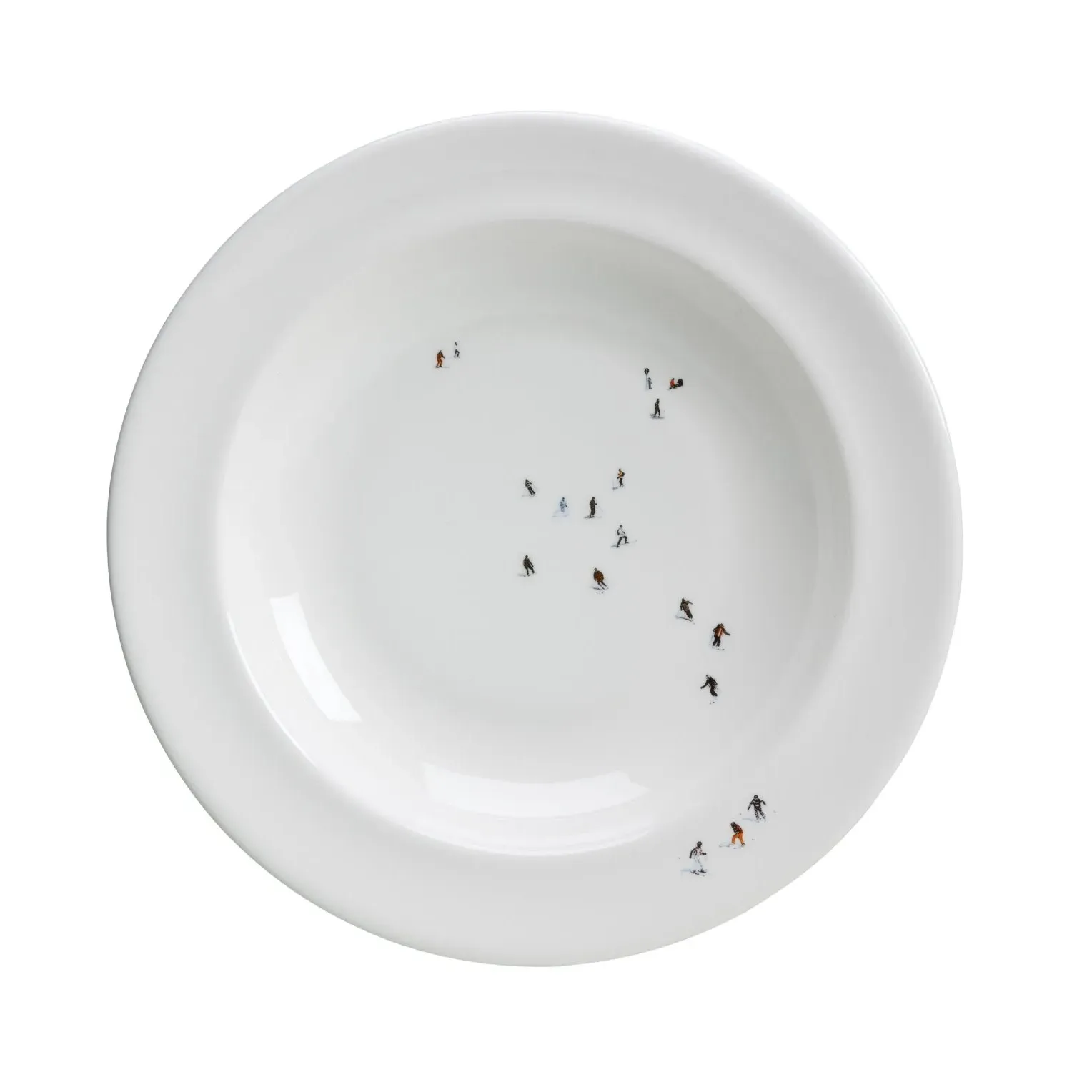 Skiers Pasta Bowl - White image