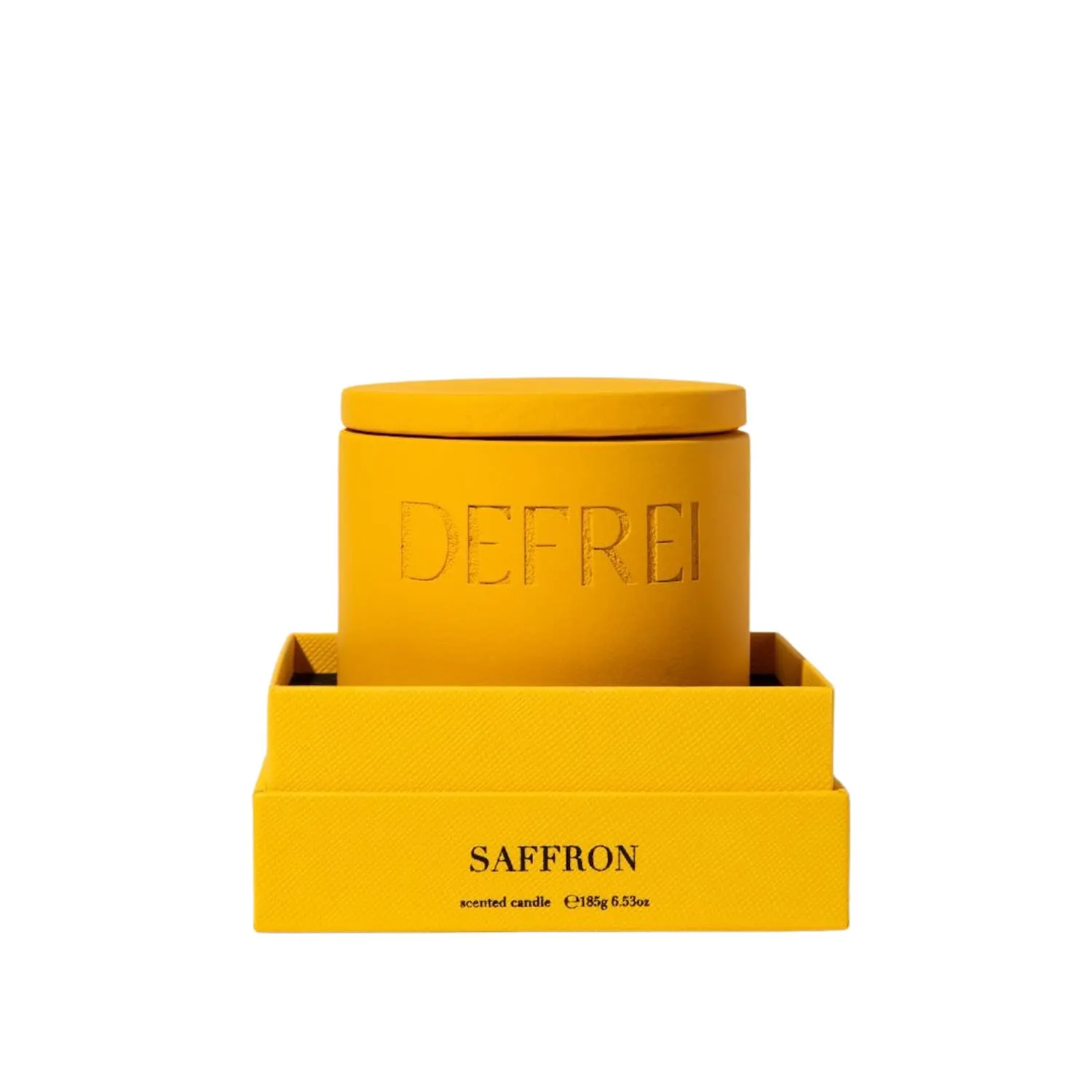 Orange Saffron Candle - Orange image