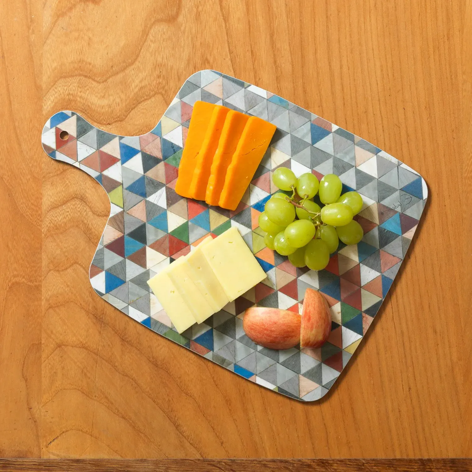 Chopping Board and Teapot Stand Set - Mosaic, Melamine image