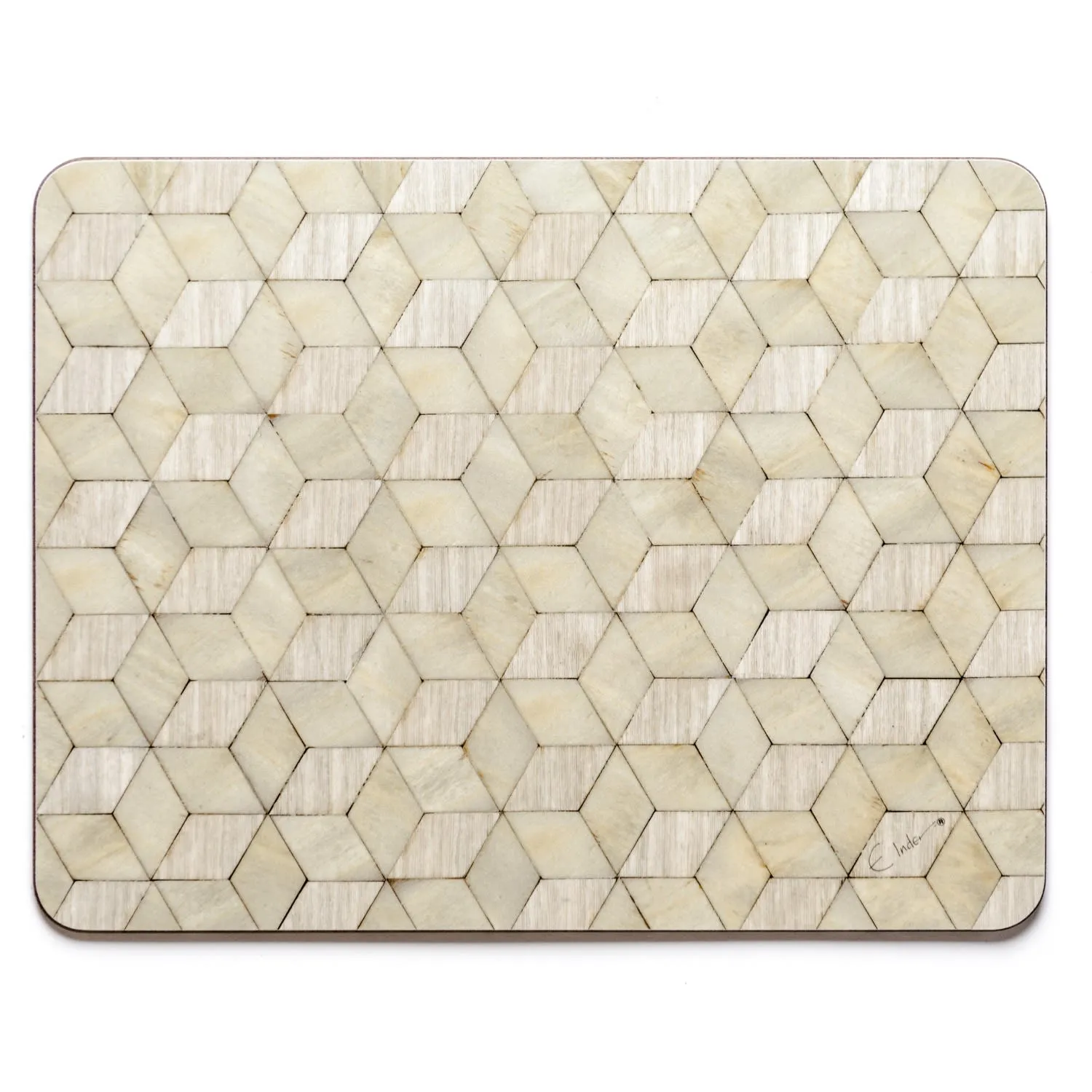 Waldorf Large Placemats Set of 4 - Green, Eucalyptus