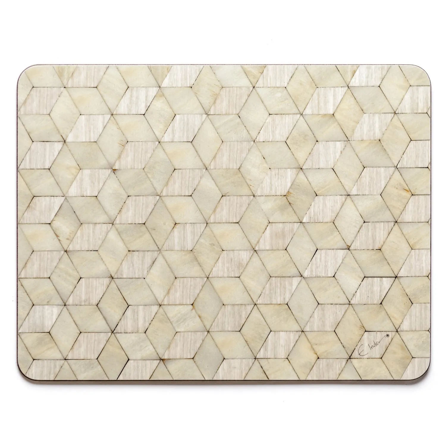 Waldorf Large Placemats Set of 6 - Green, Melamine