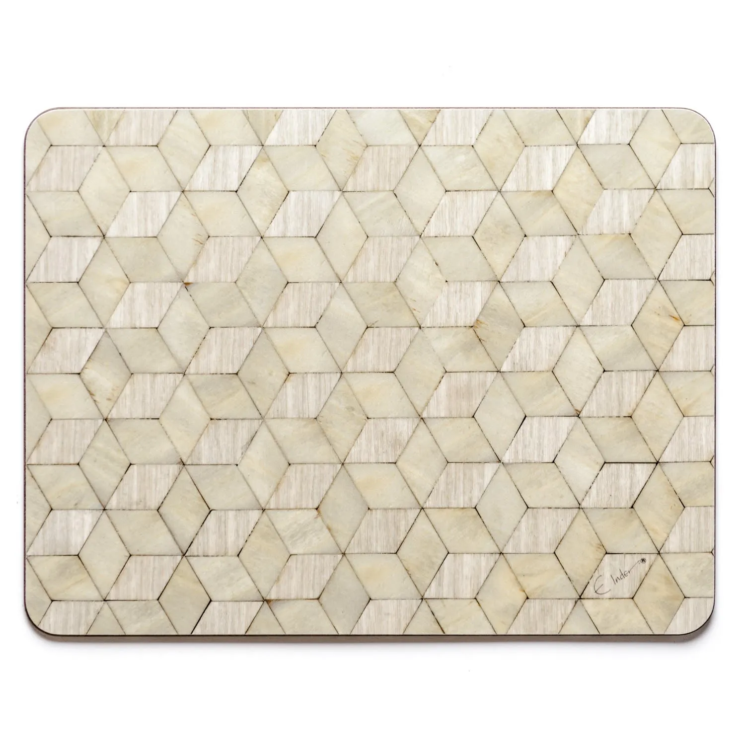 Waldorf Six Placemats Set - Green/Grey, Melamine image