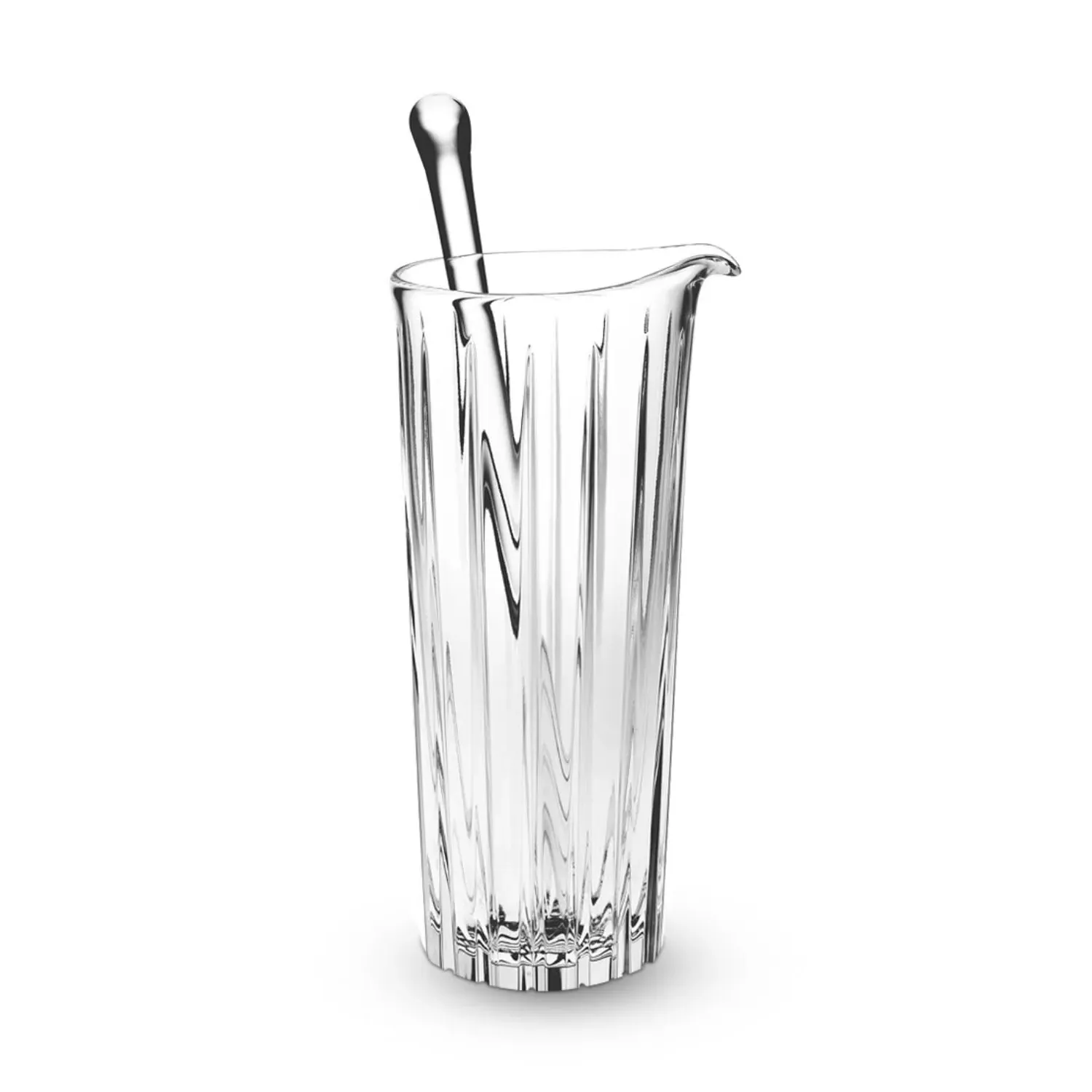 Crystal Cocktail Jug & Stirrer - Clear image