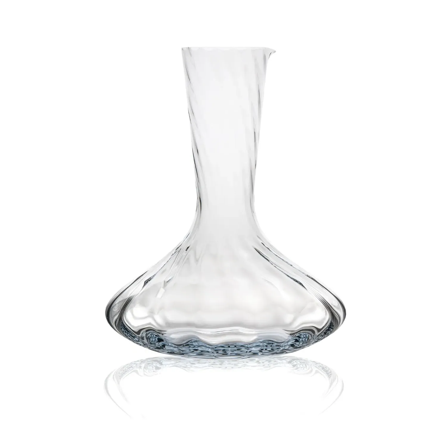 Crystal Fresh Decanter with Twist Design - Crystal