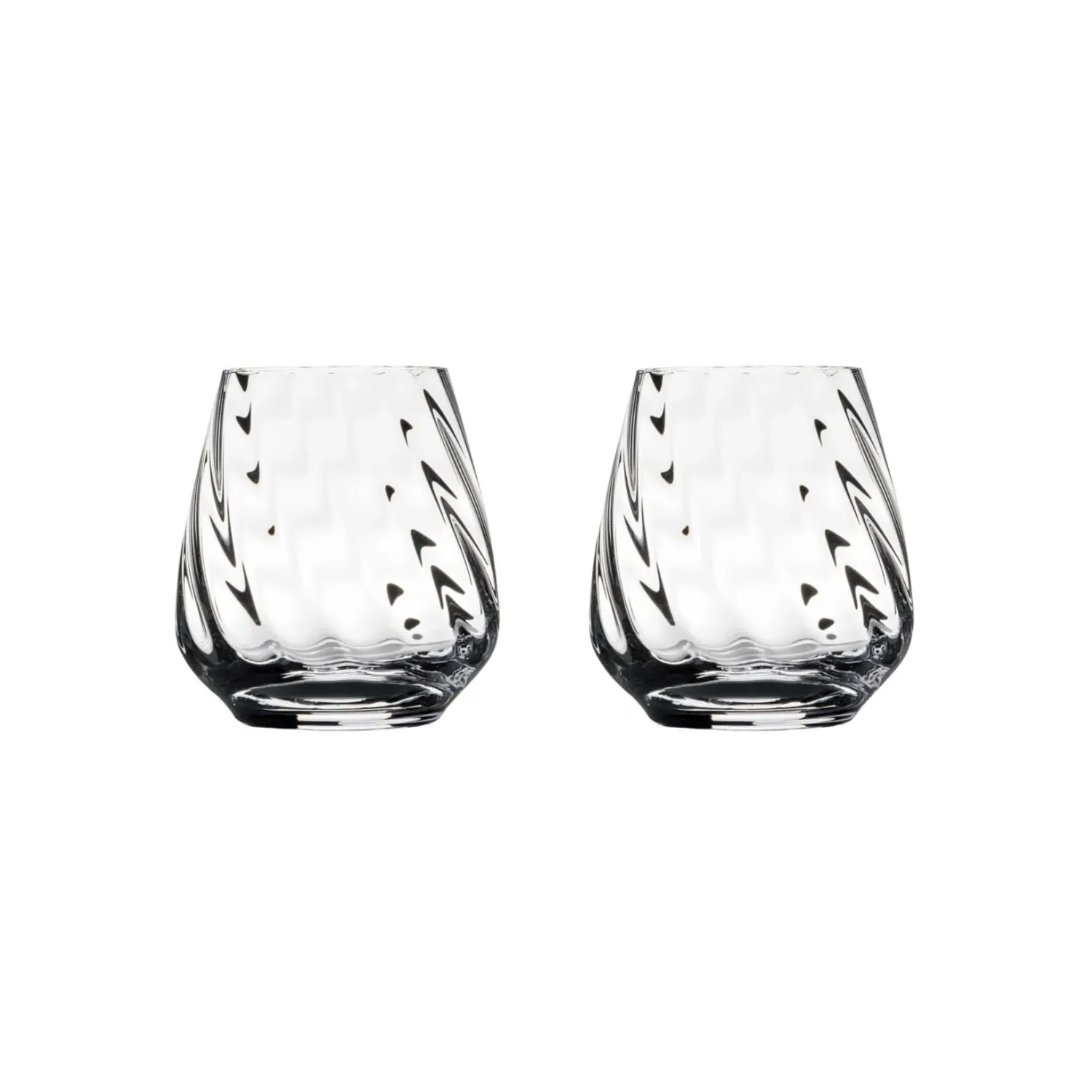 Crystal Fresh Tumblers Set of 2 - Clear Crystal