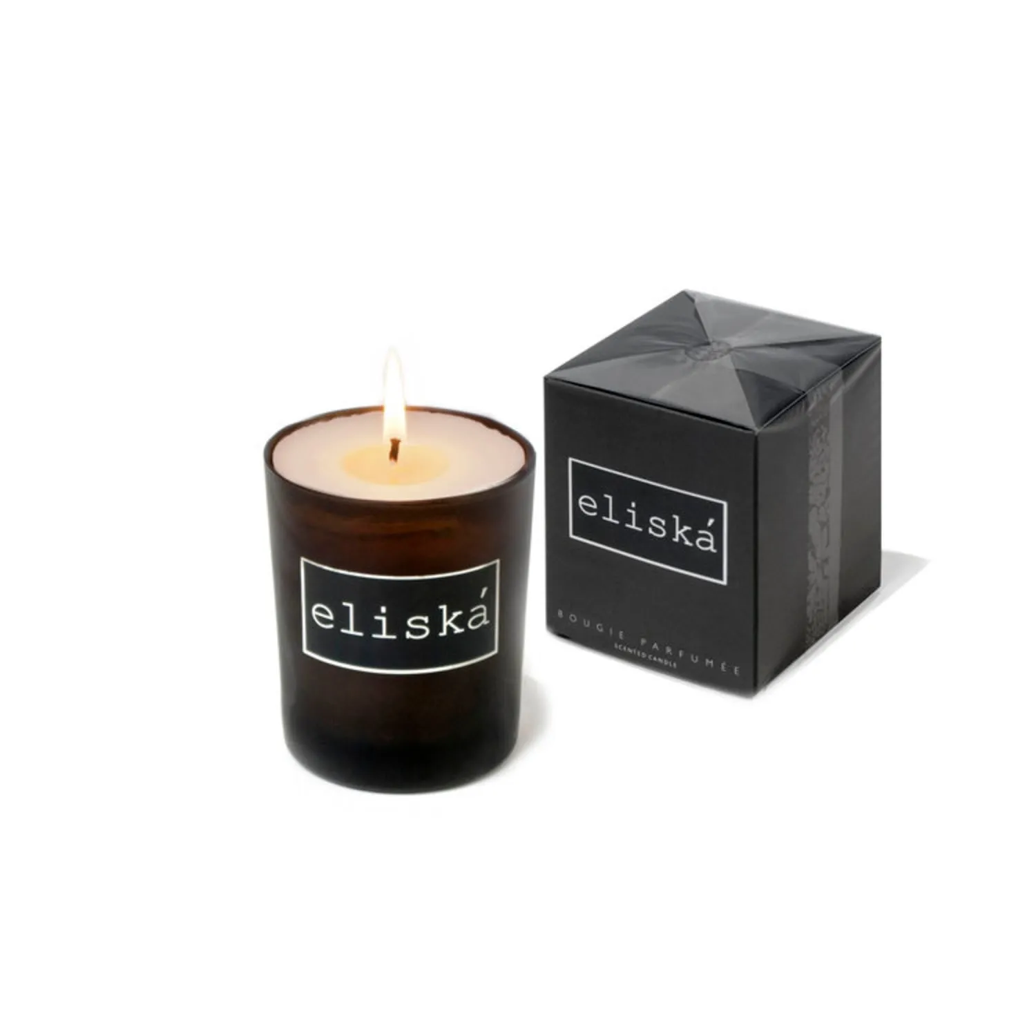 Signature Scented Candle - Thé Noir - Brown