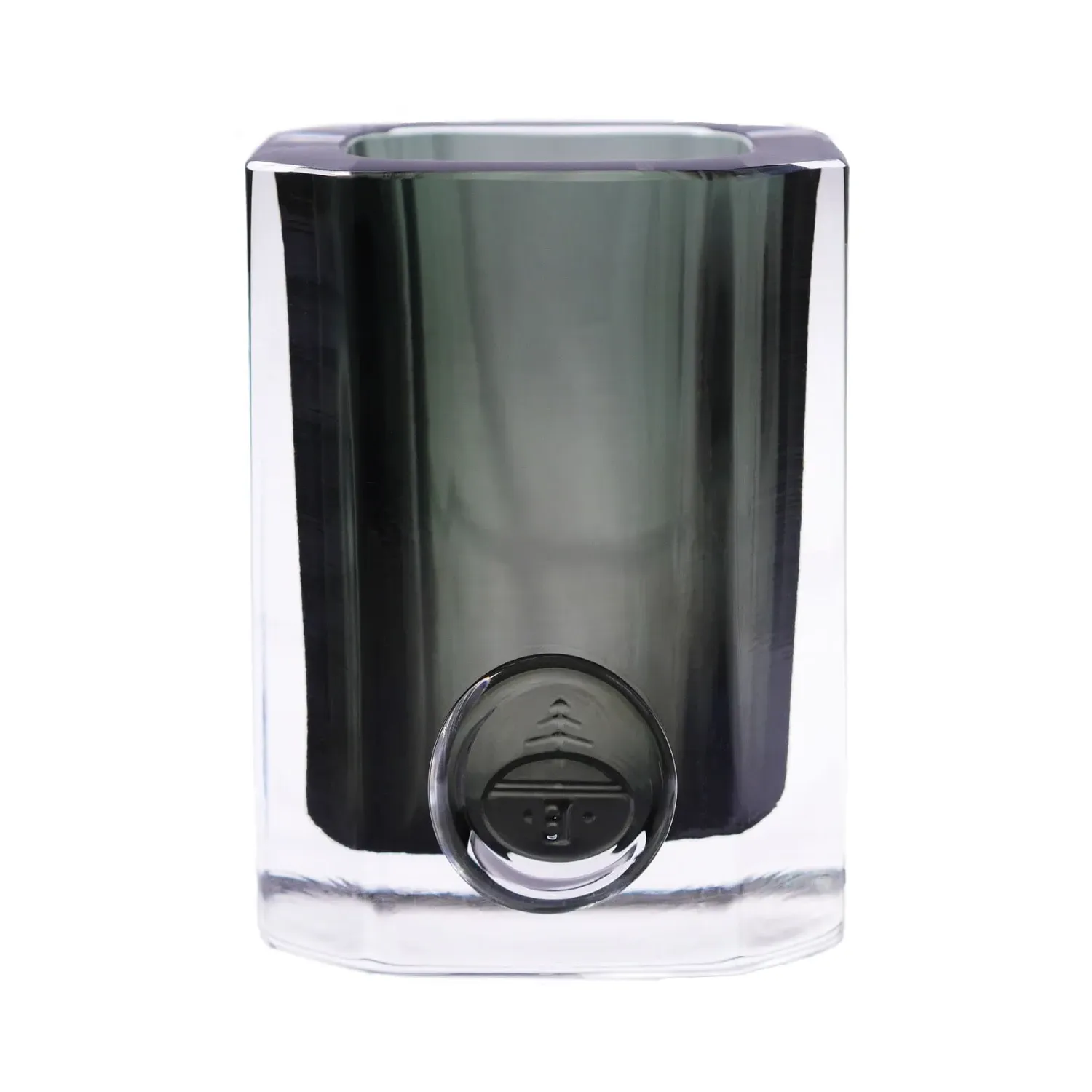 Kumaru Handblown Glass Vessel - Blue