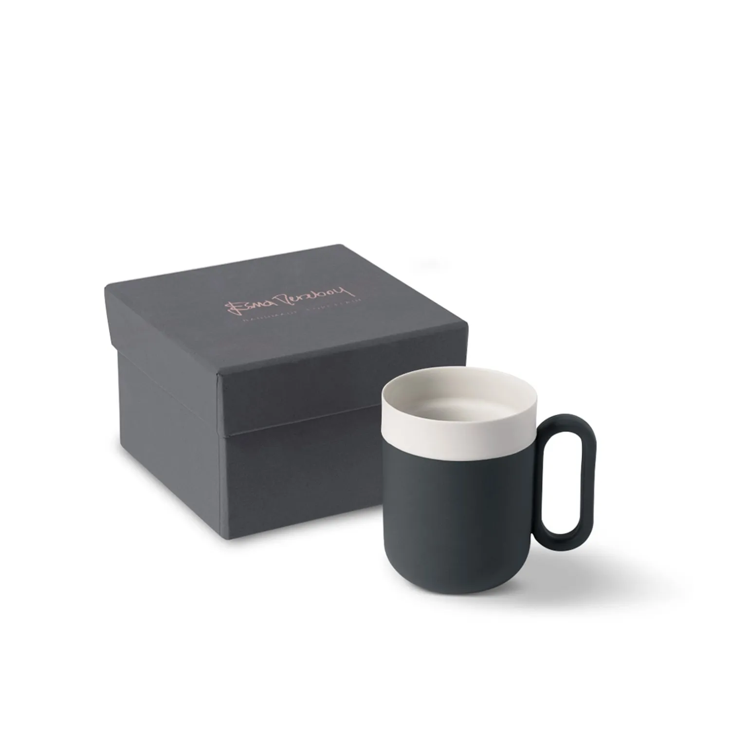 Capsule Small Mug - Black, Porcelain image
