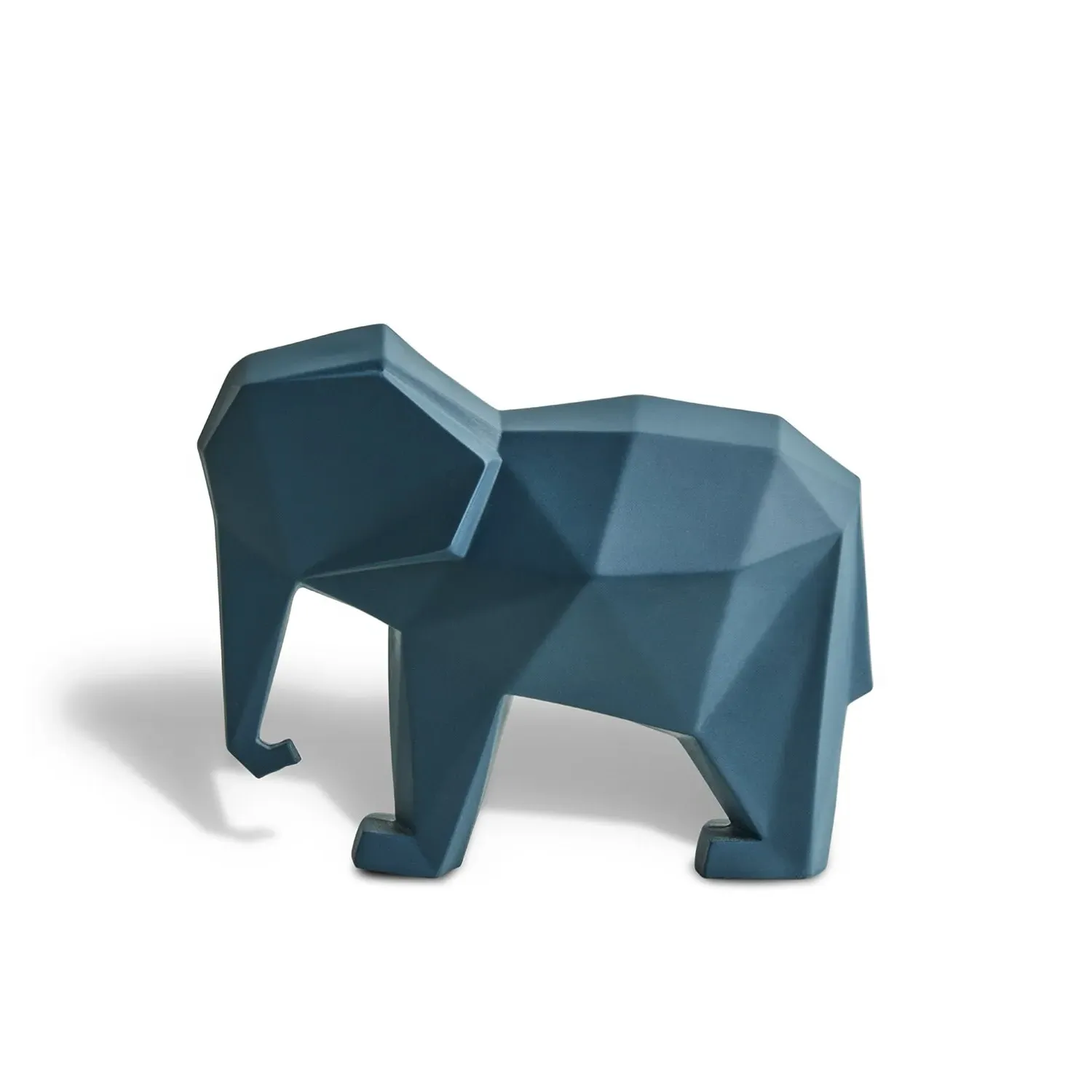 Decorative Elephants - Blue, Porcelain