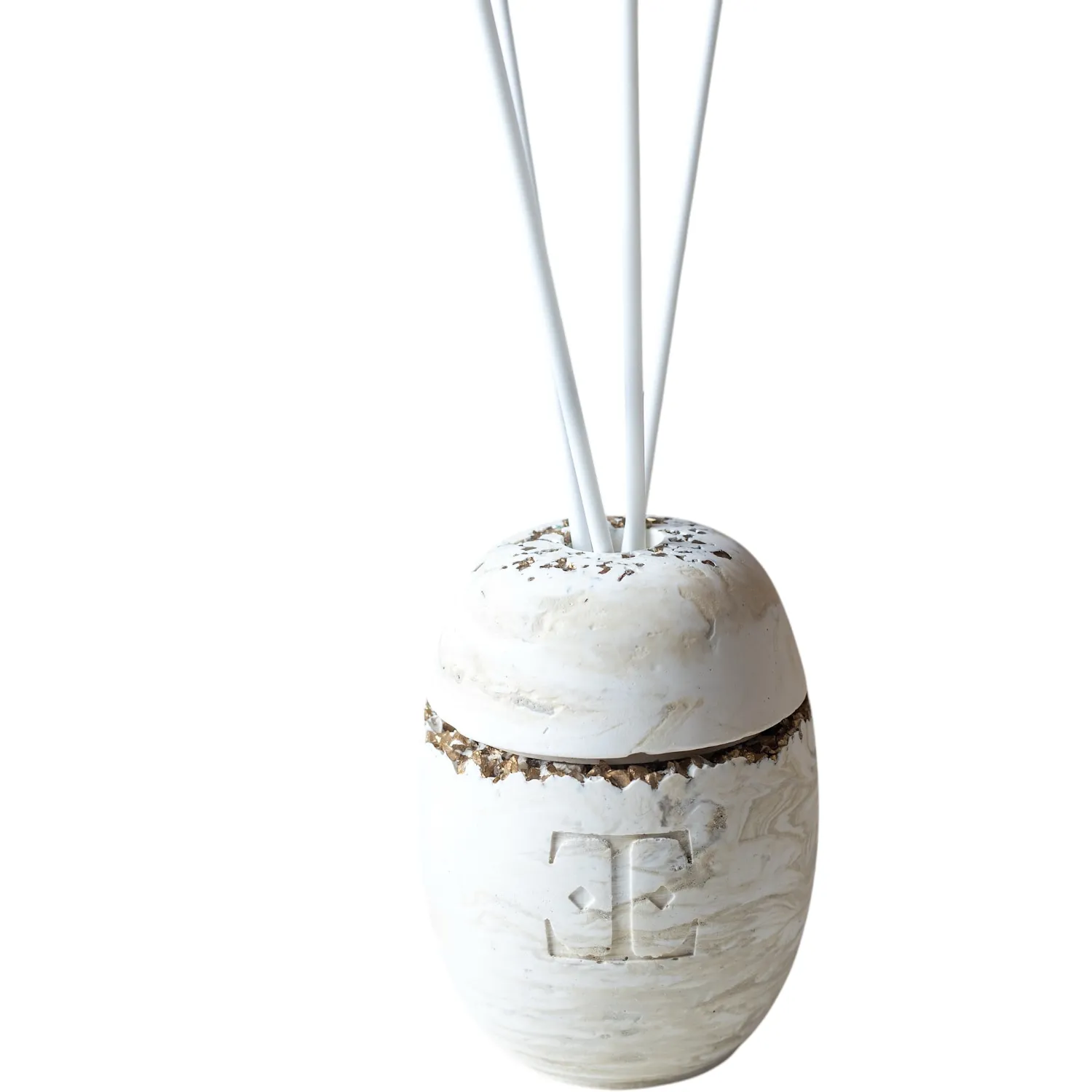 Cinnamon Reed Diffuser Set - Gold