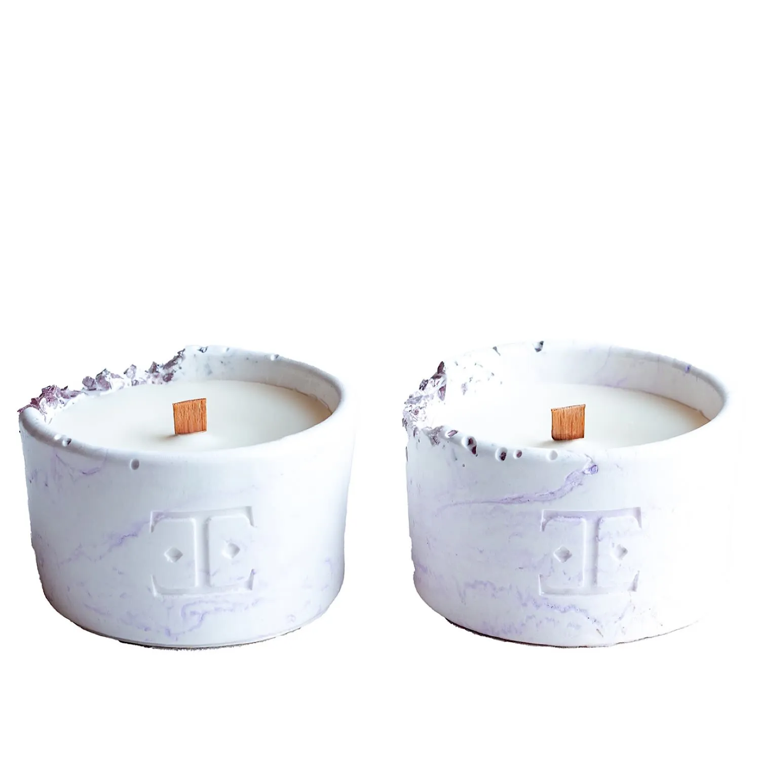 Lavender Midi Candle Set - Purple