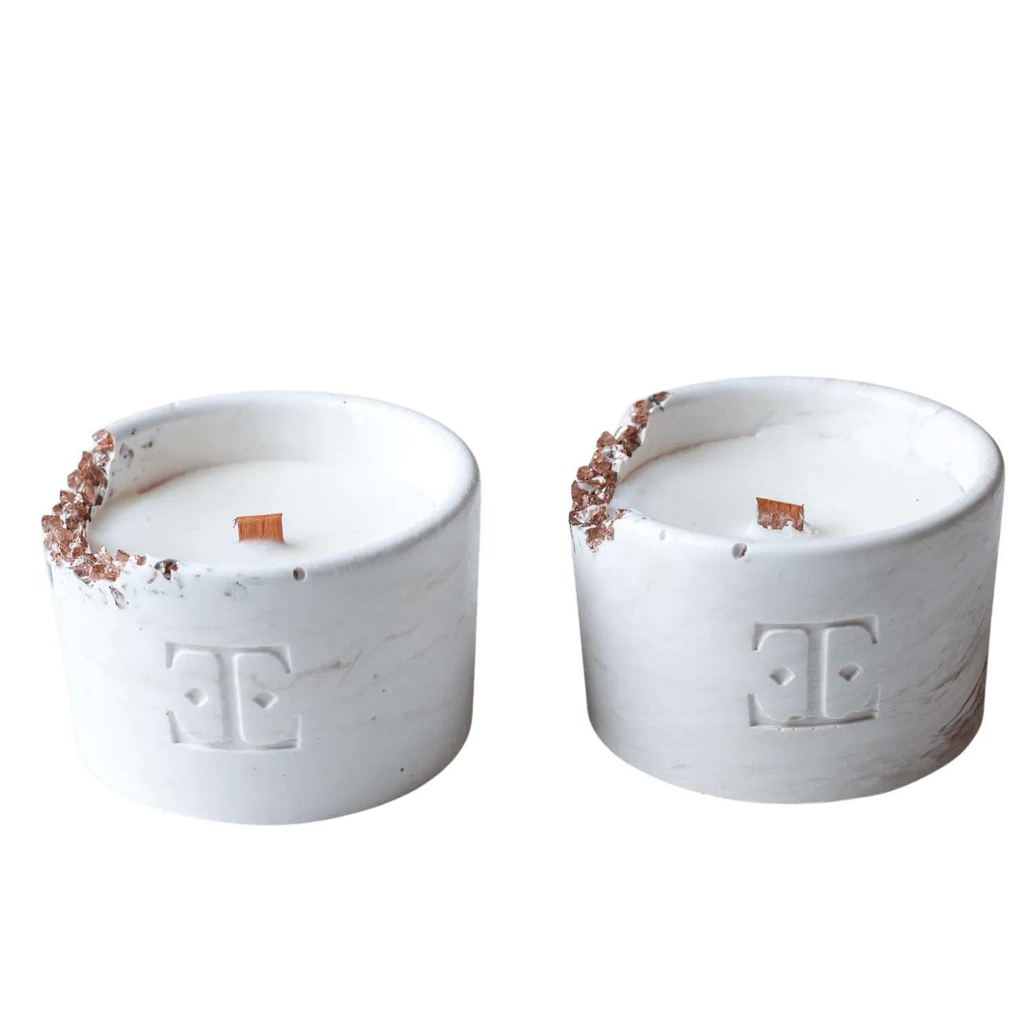 Moon & Fig Midi Candle Set - White
