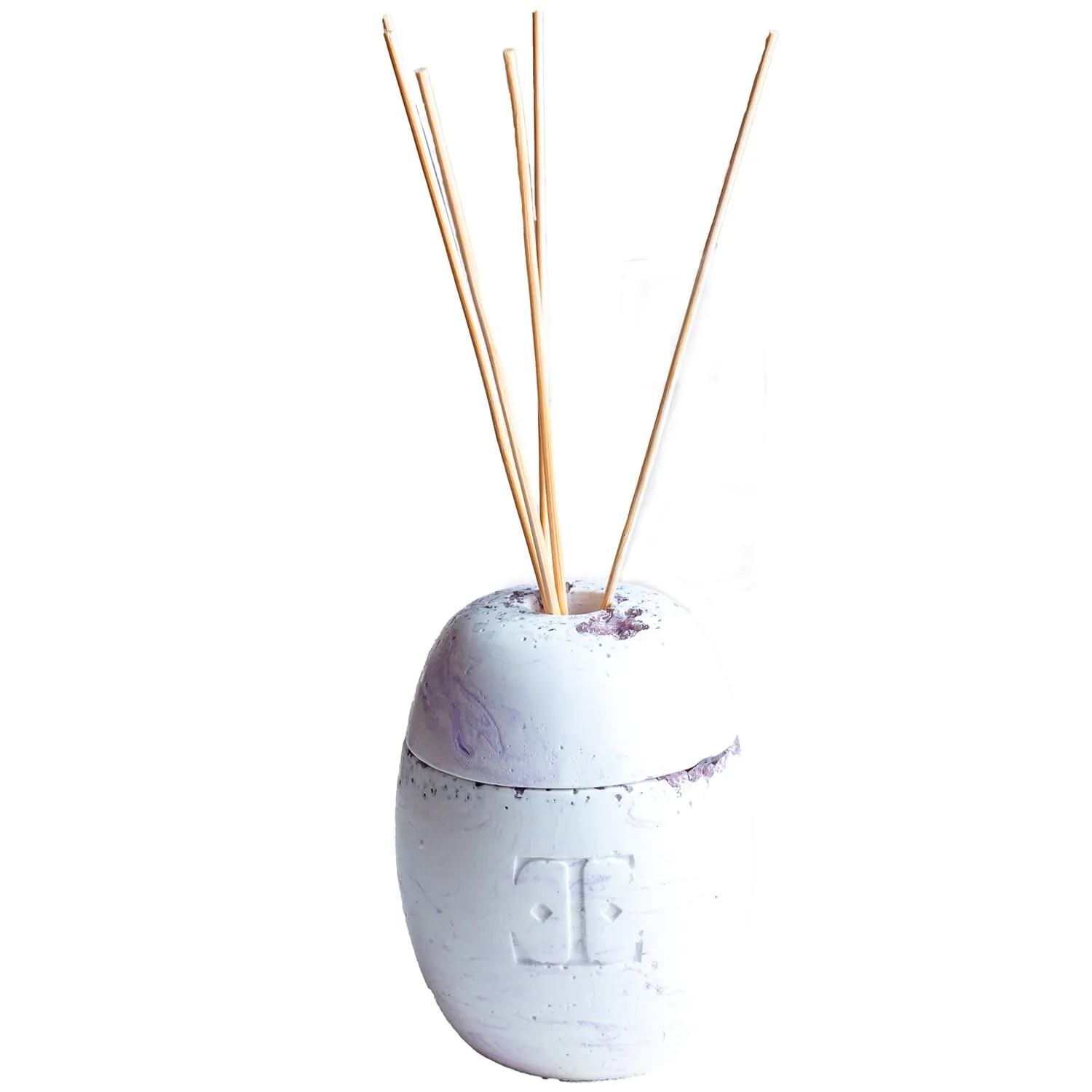 Purple Lavender Reed Diffuser Set - Purple