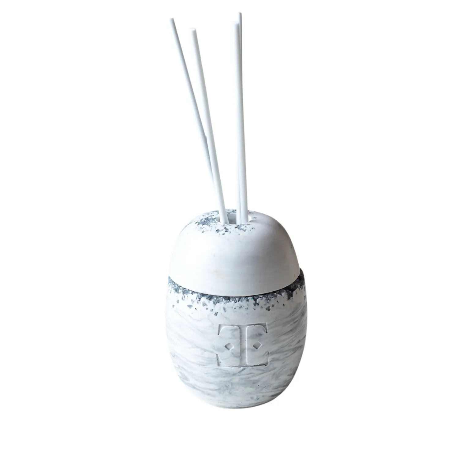 Silver Muse Reed Diffuser Set - Silver