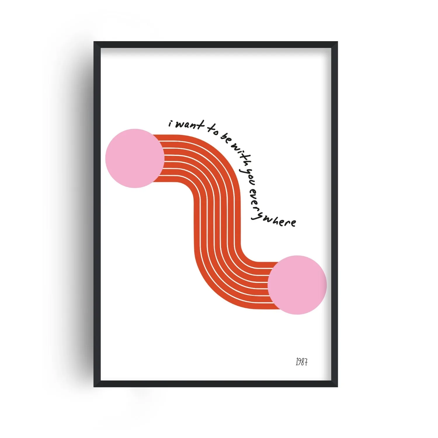 Fleetwood Mac A3 Giclée Art Print - Red