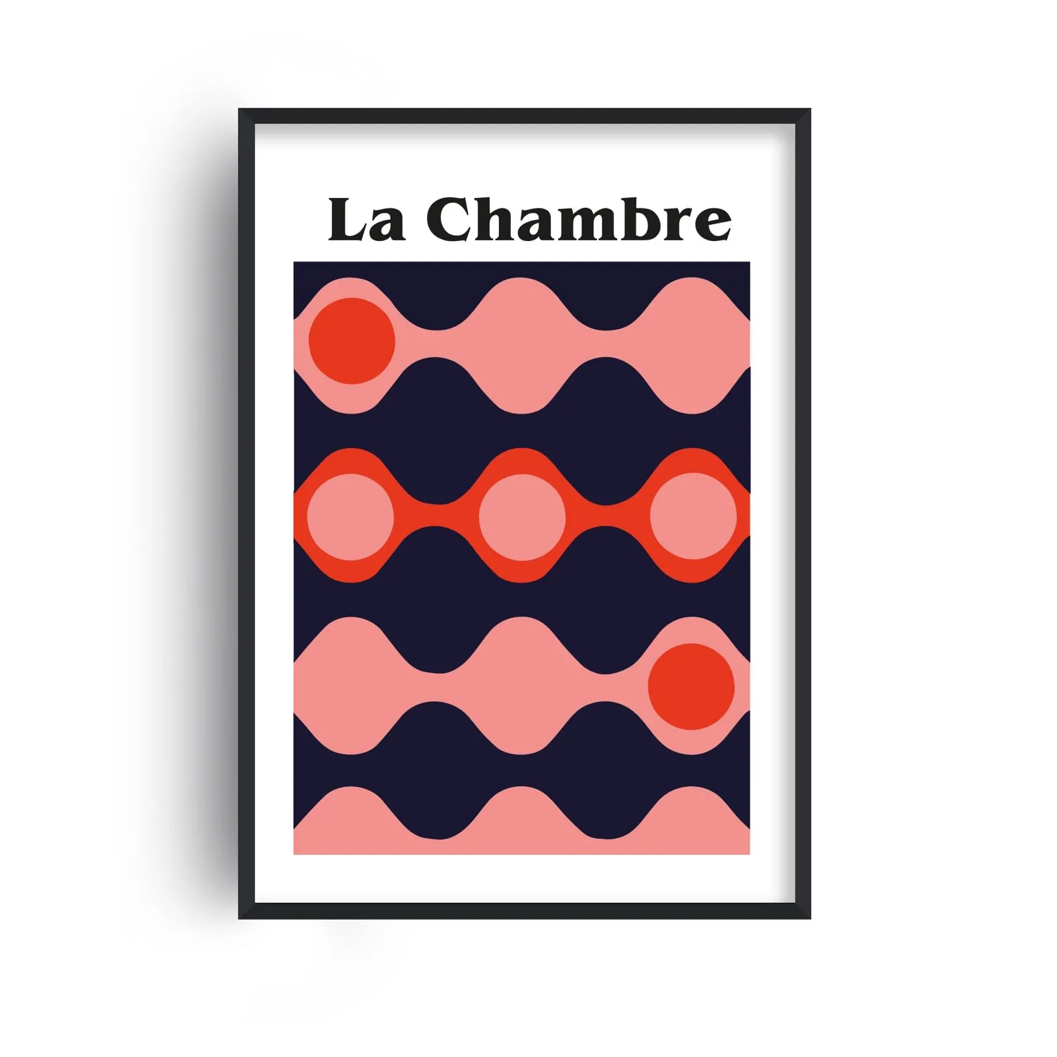 La Chambre A3 Art Print - White image