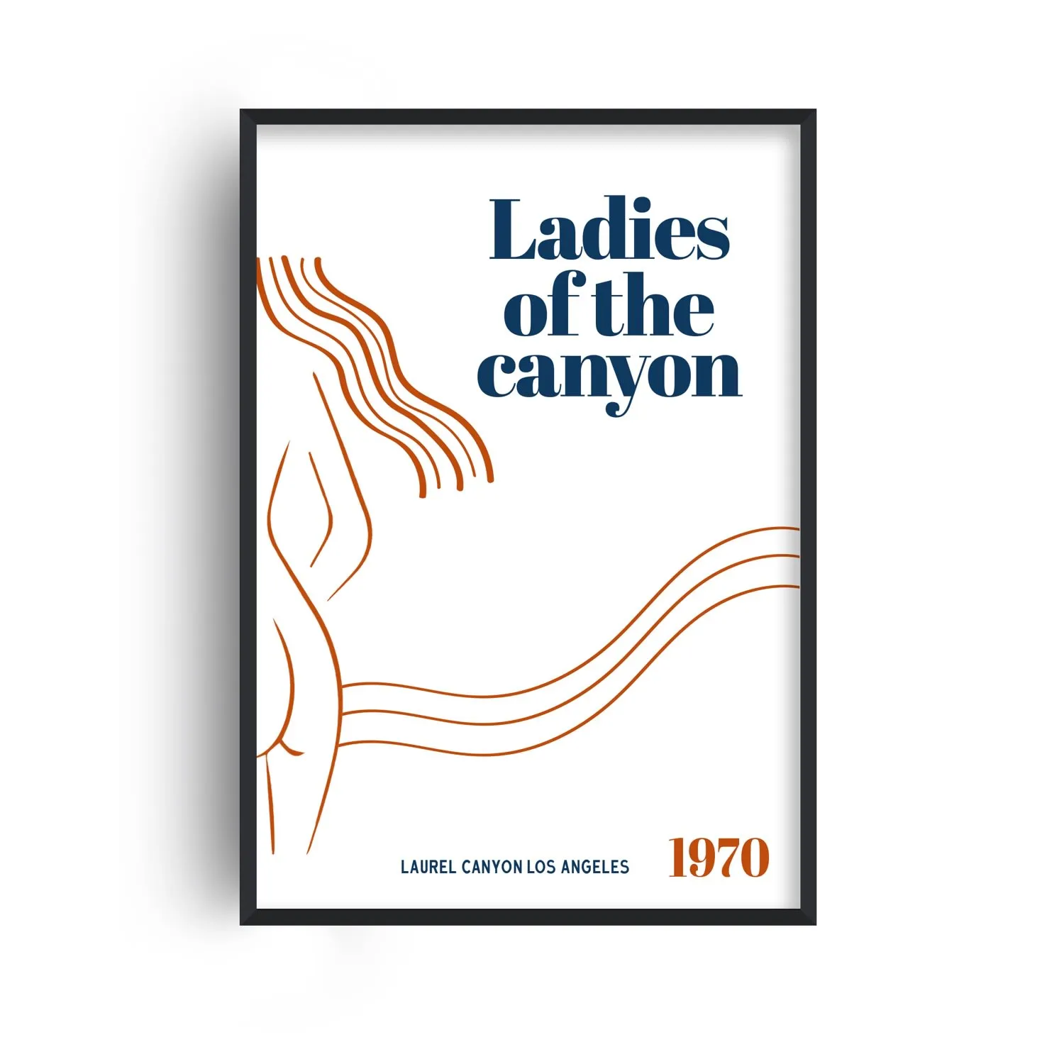 Ladies Of The Canyon A3 Giclée Art Print - White